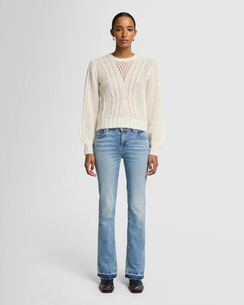 Wool Blend Cable Pullover Product Image