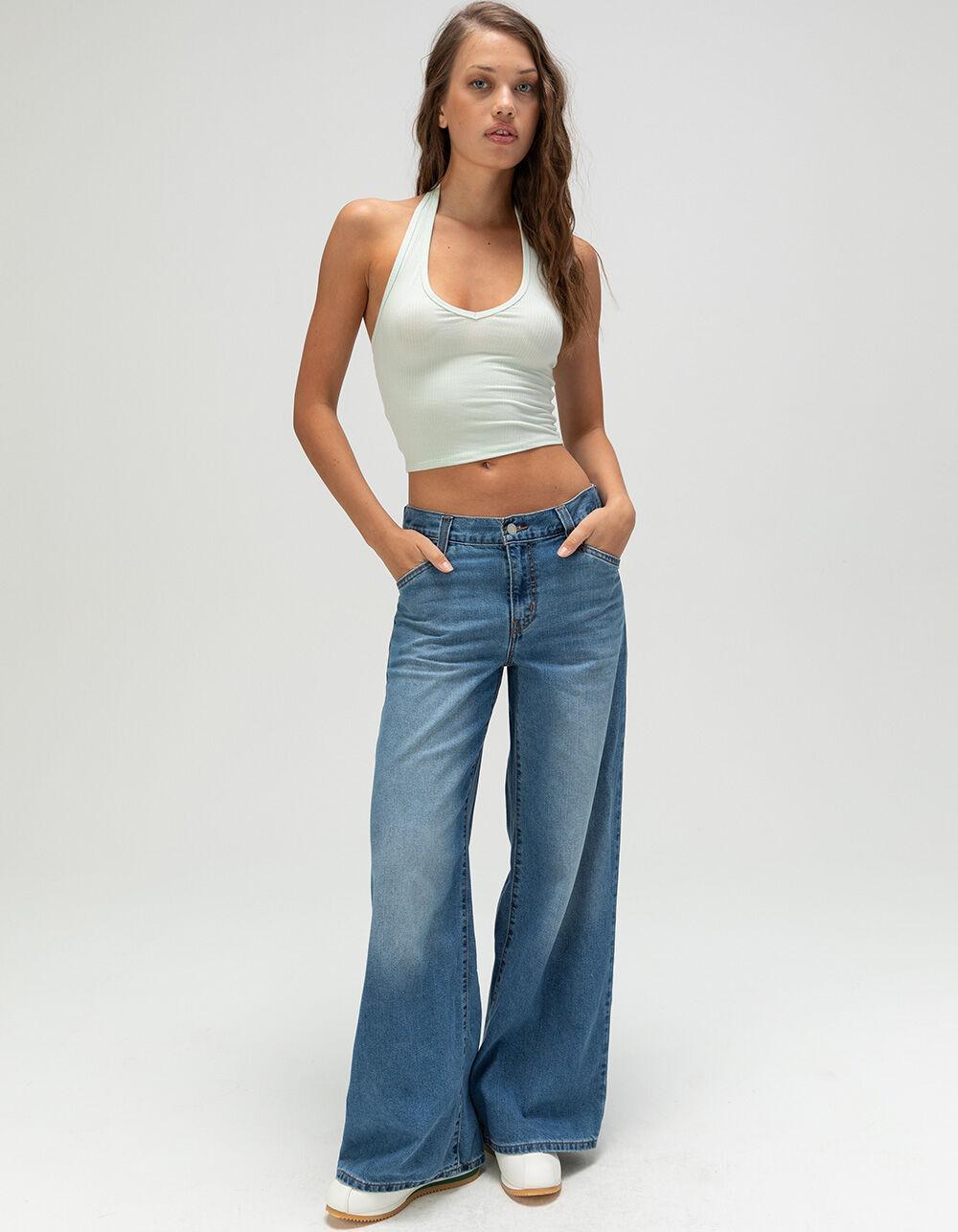 TILLYS Womens Halter Top - MINT Product Image