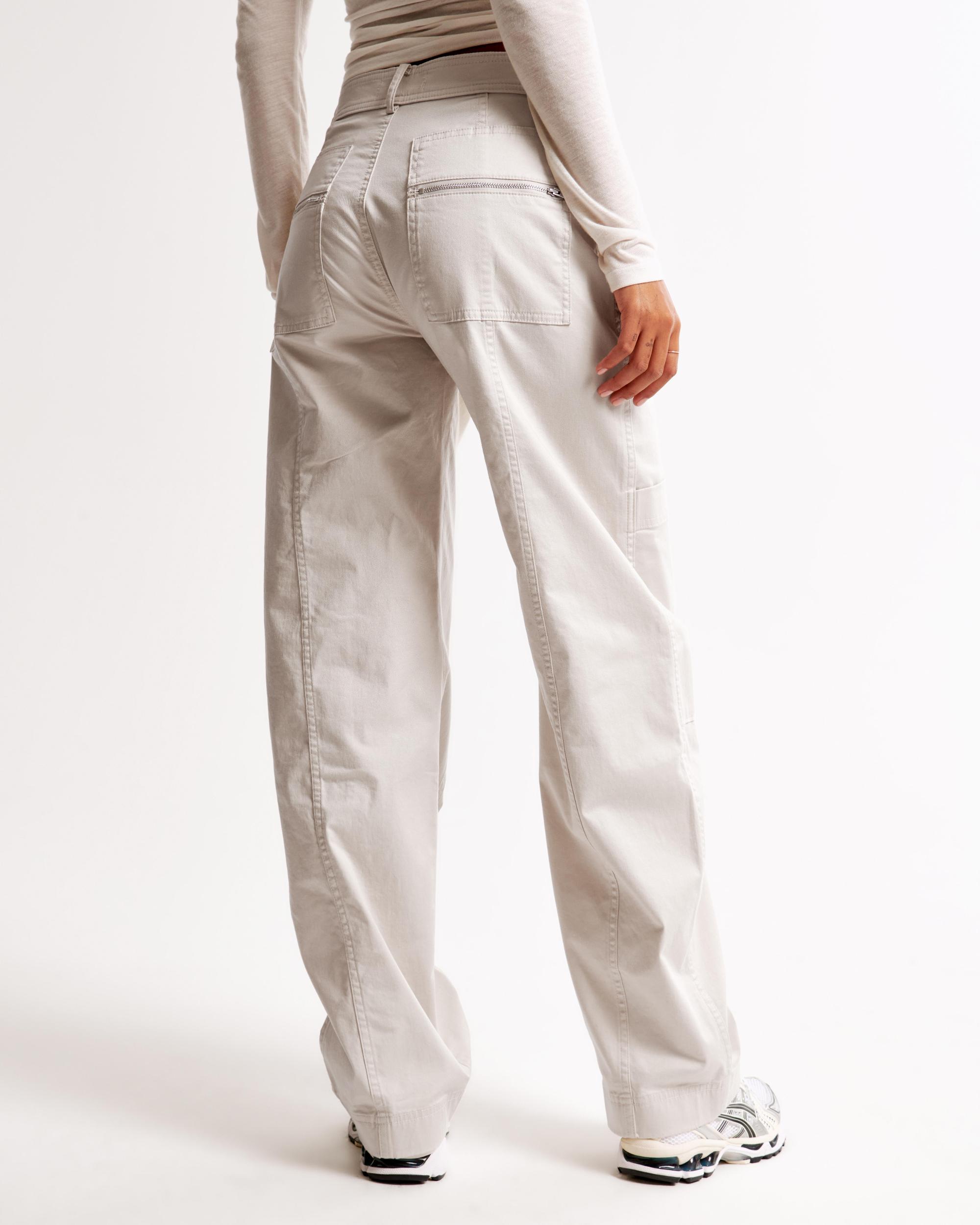 Mid Rise Barrel Utility Pant Product Image