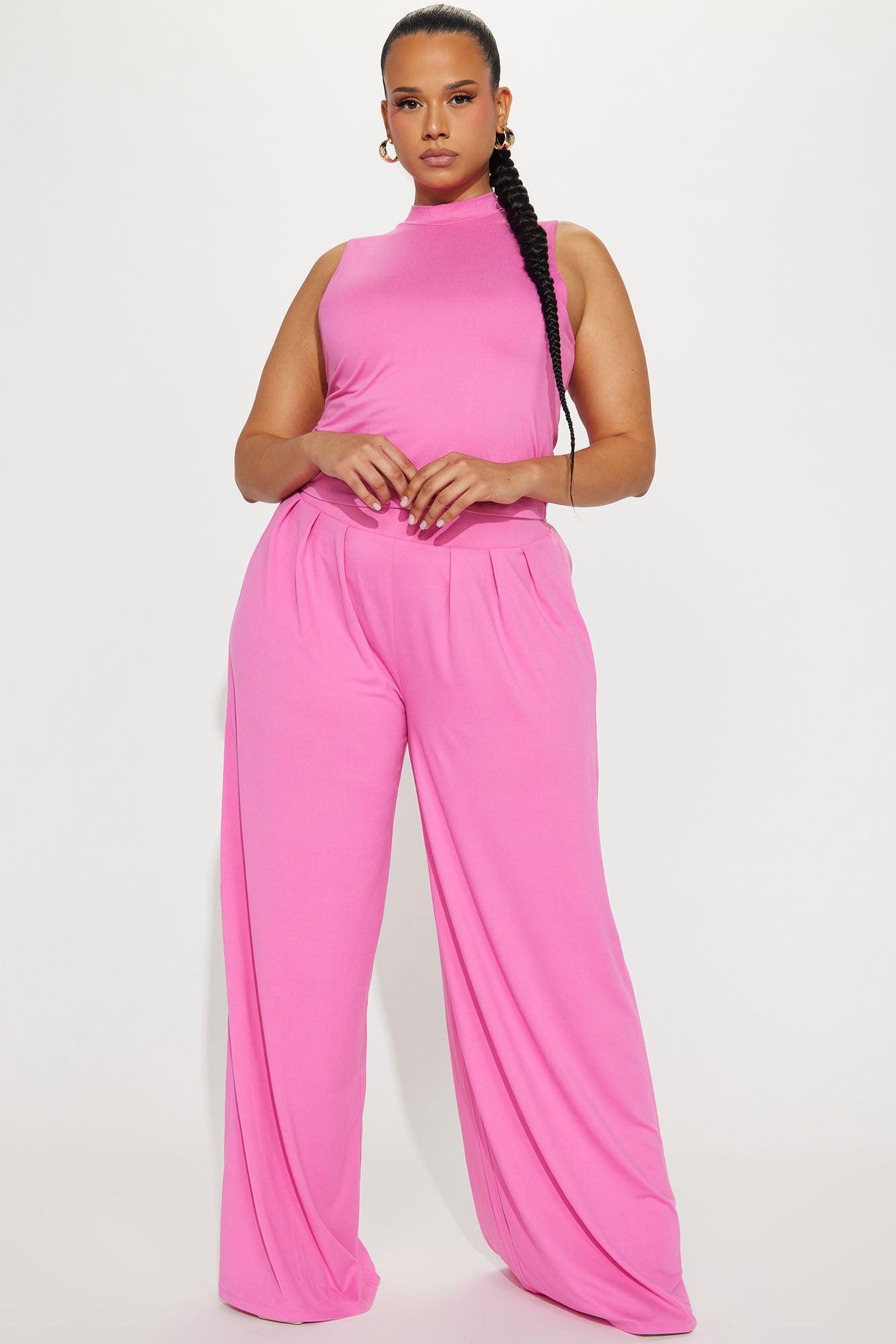 Endless Moment Pant Set - Pink Product Image