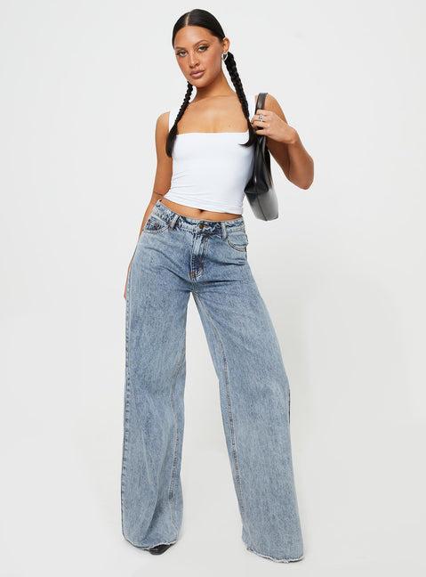 Back In Time Top White Product Image