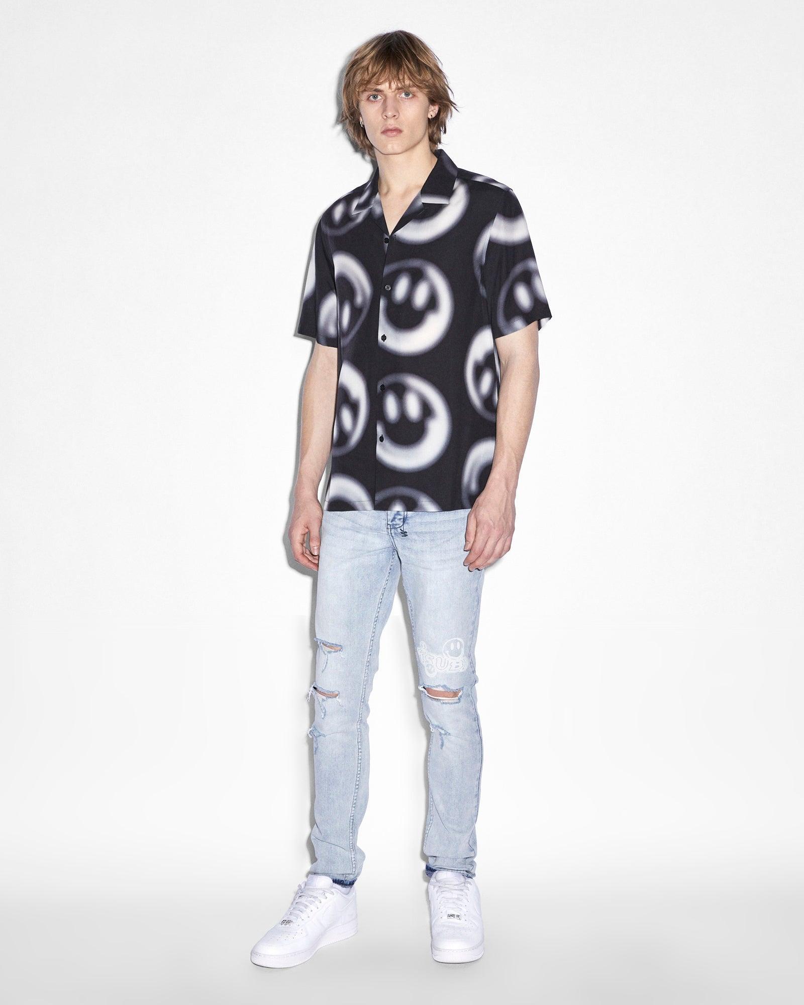 HAPPY RESORT SS SHIRT BLACK Male Product Image