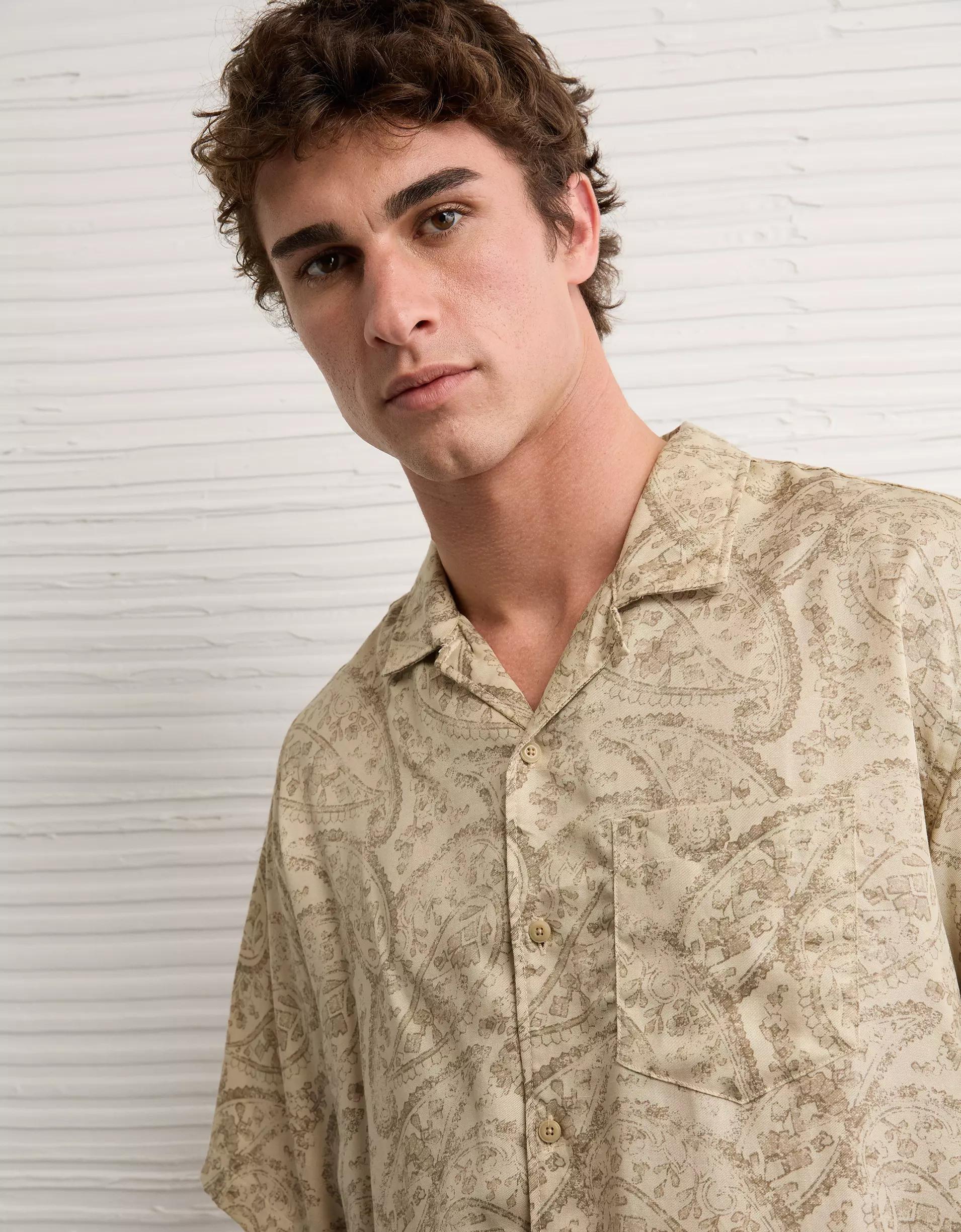 AE Poolside Button-Up Shirt Men's Product Image