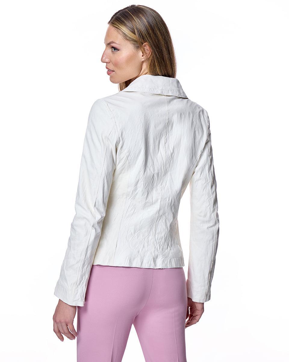 Leather Blazer Product Image