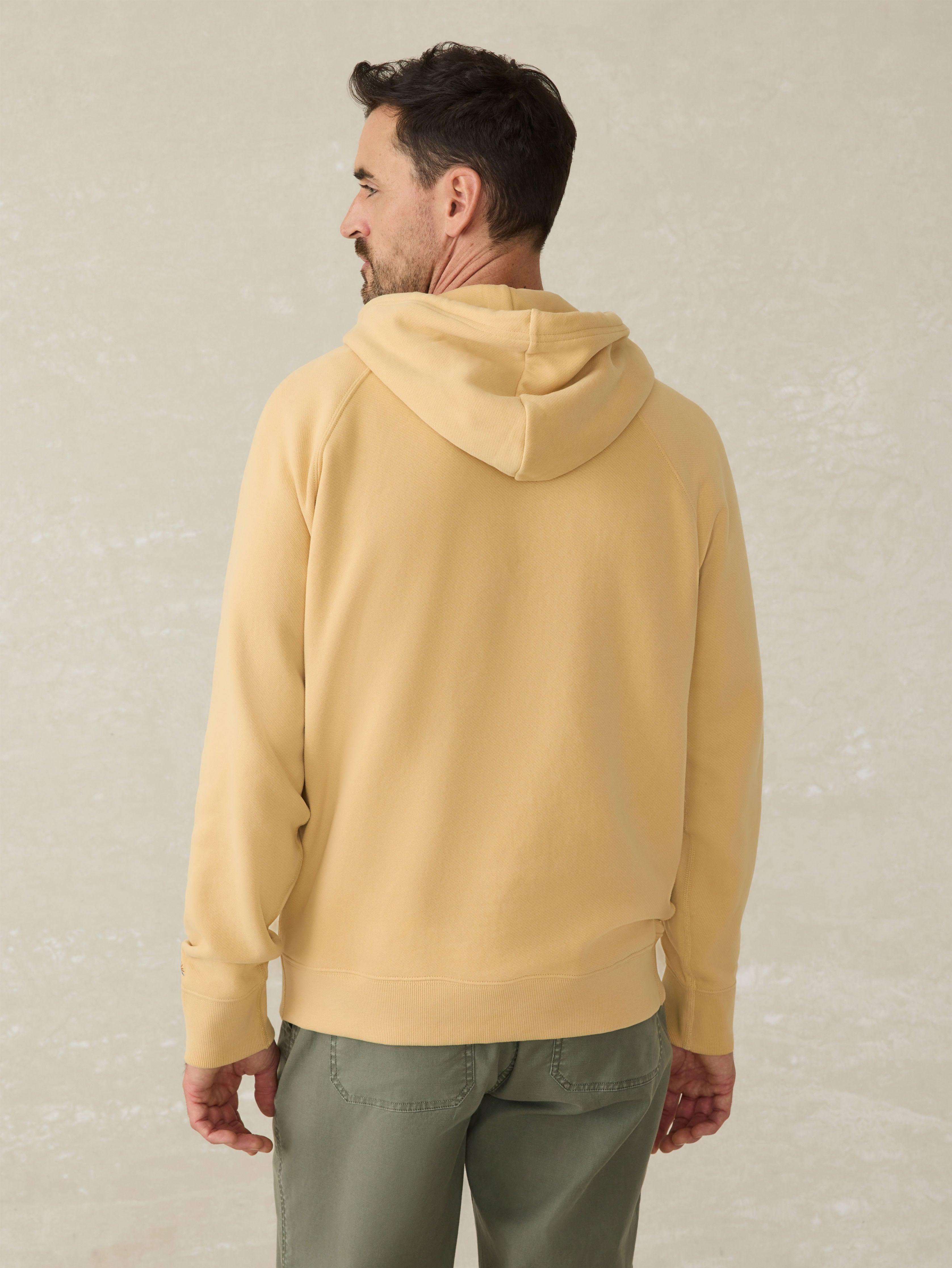 High Standard Fleece Hoodie - Sun Yellow Product Image