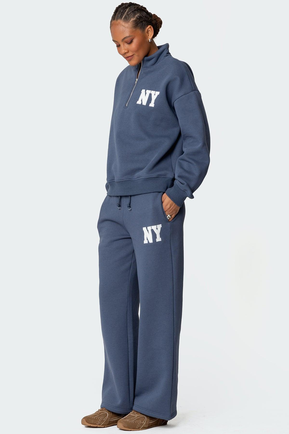Ny Wide Leg Sweatpants Product Image