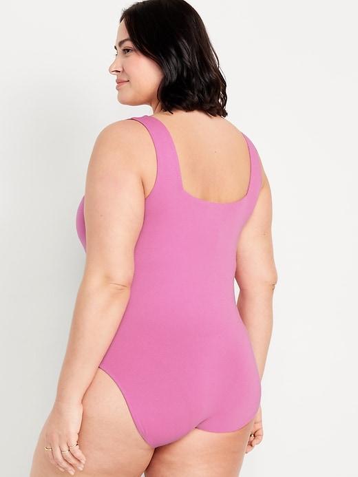 Square-Neck Tank Top Bodysuit Product Image