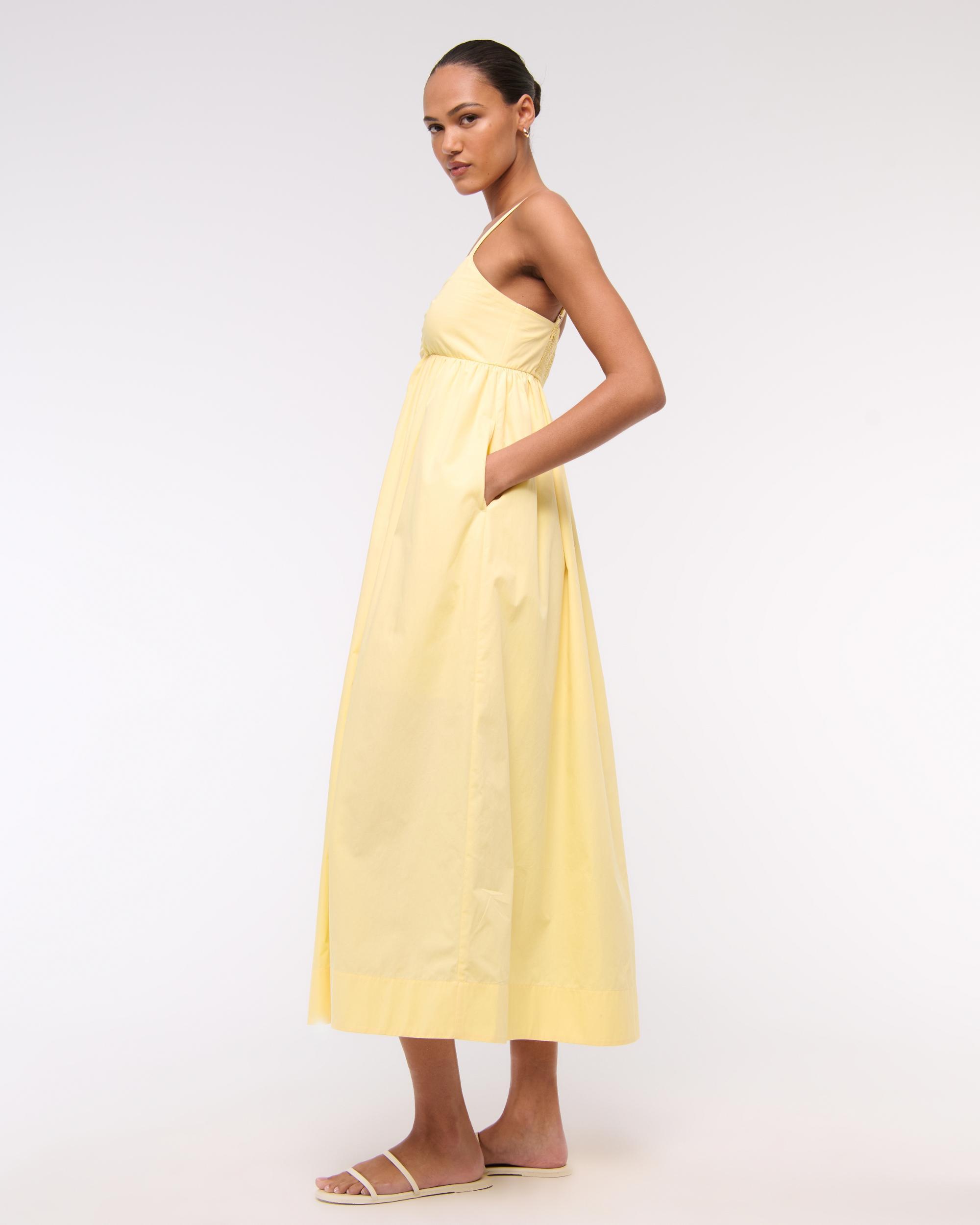 Sweetheart Babydoll Maxi Dress Product Image