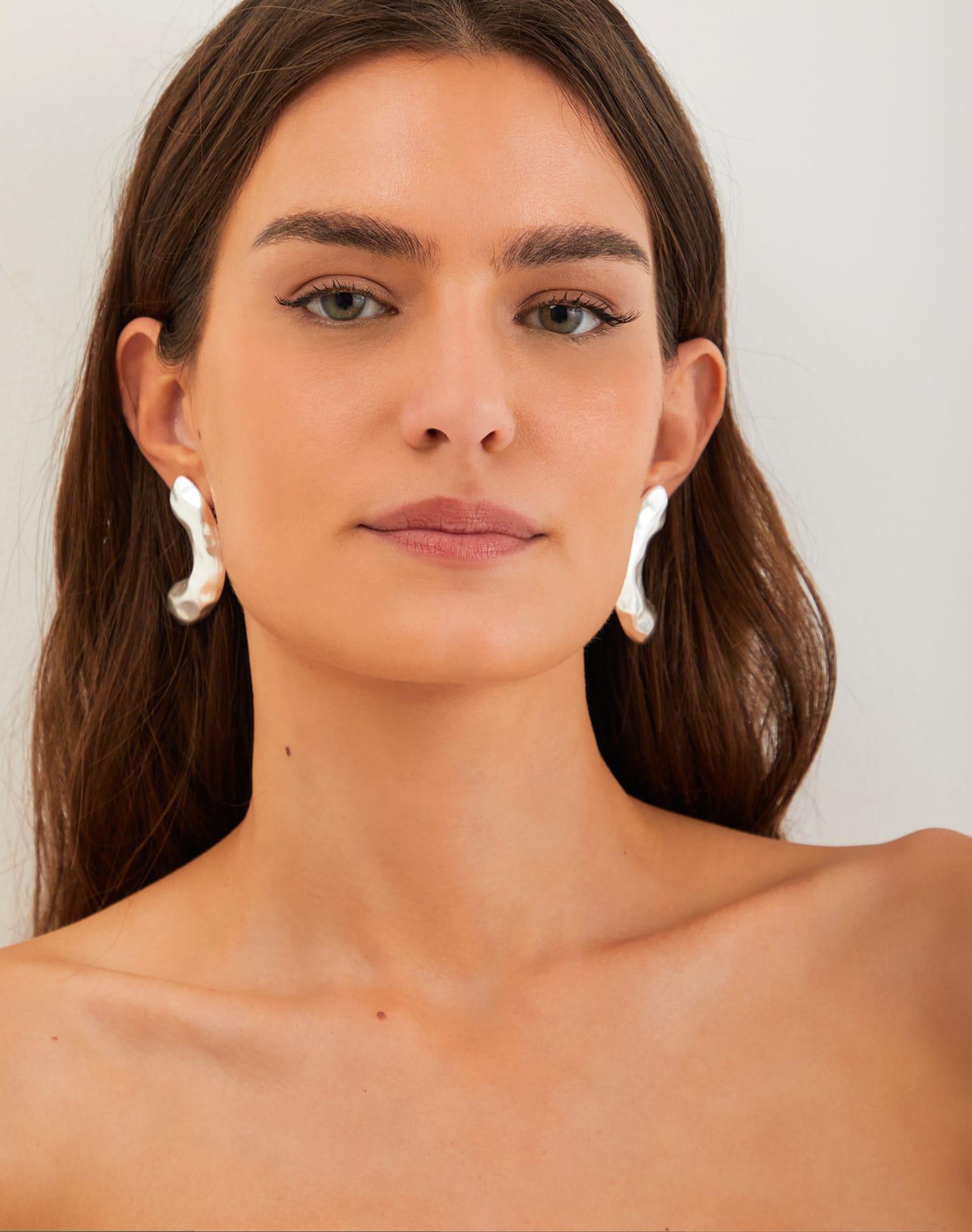 Diana Earrings - Silver Product Image