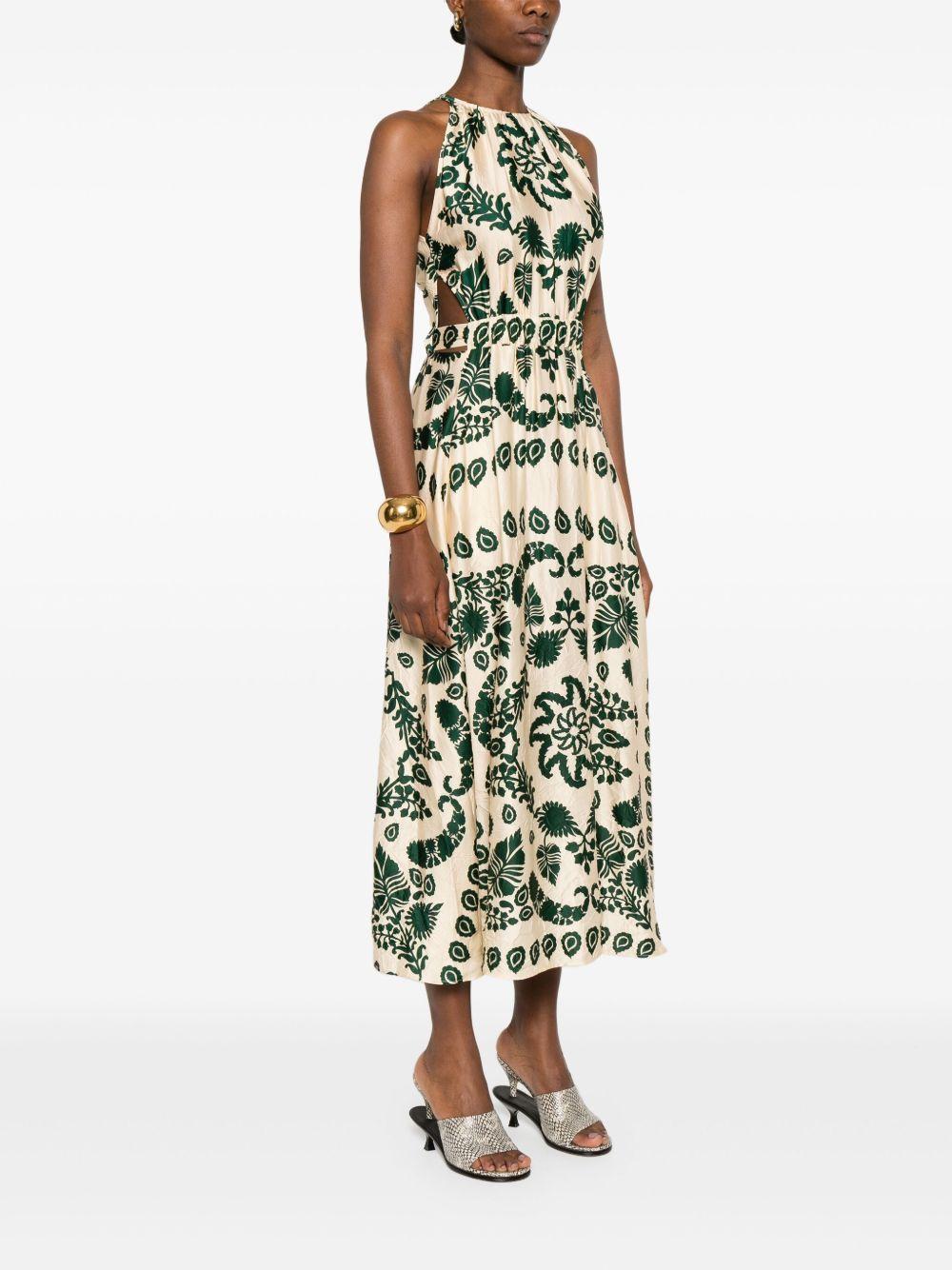 paisley-print maxi dress Product Image