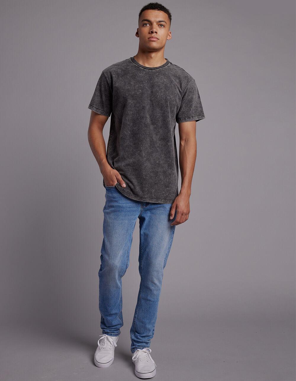 RSQ Mens Relaxed Taper Medium Tint Denim Jeans - MEDIUM WASH Product Image