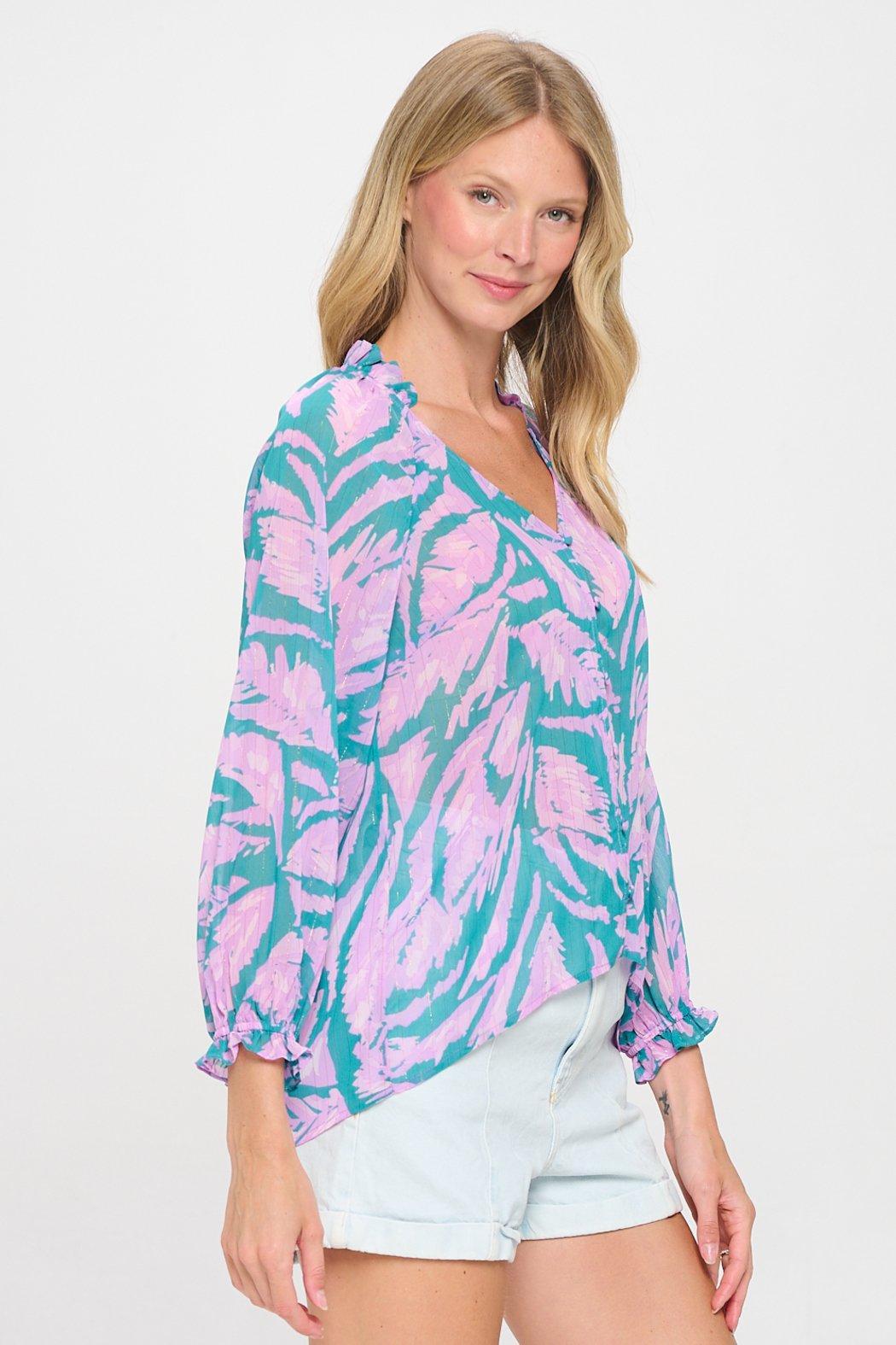 Impressive Floral Estelle Top Product Image
