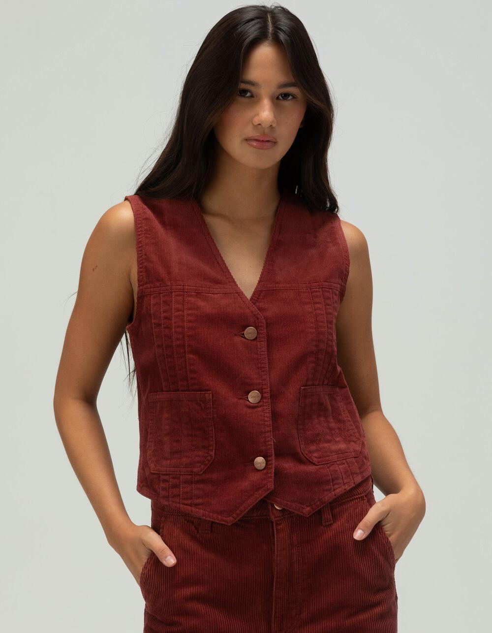 WRANGLER Femme Womens Corduroy Vest Product Image