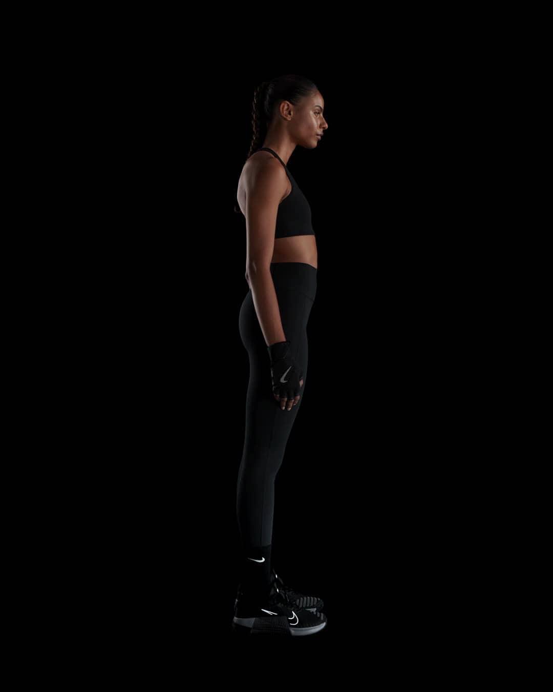 Nike Womens Universa High-Waisted Full-Length Leggings with No Front Seam | HQ6810-010 Product Image