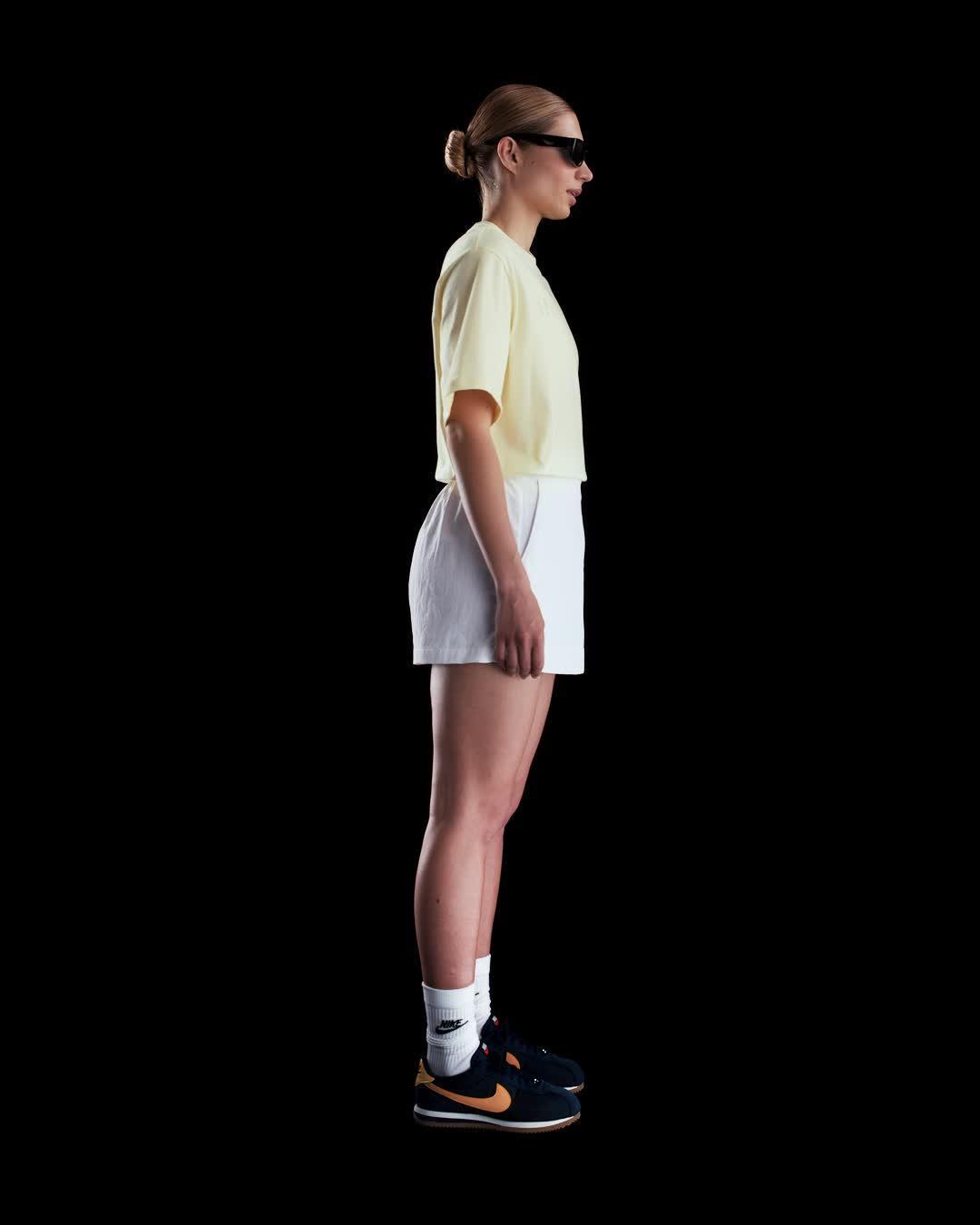 Womens Nike Sportswear Boxy T-Shirt | HV4653-104 Product Image