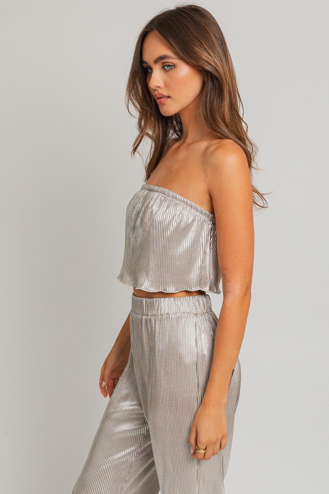 Under The Disco Lights Crop Product Image