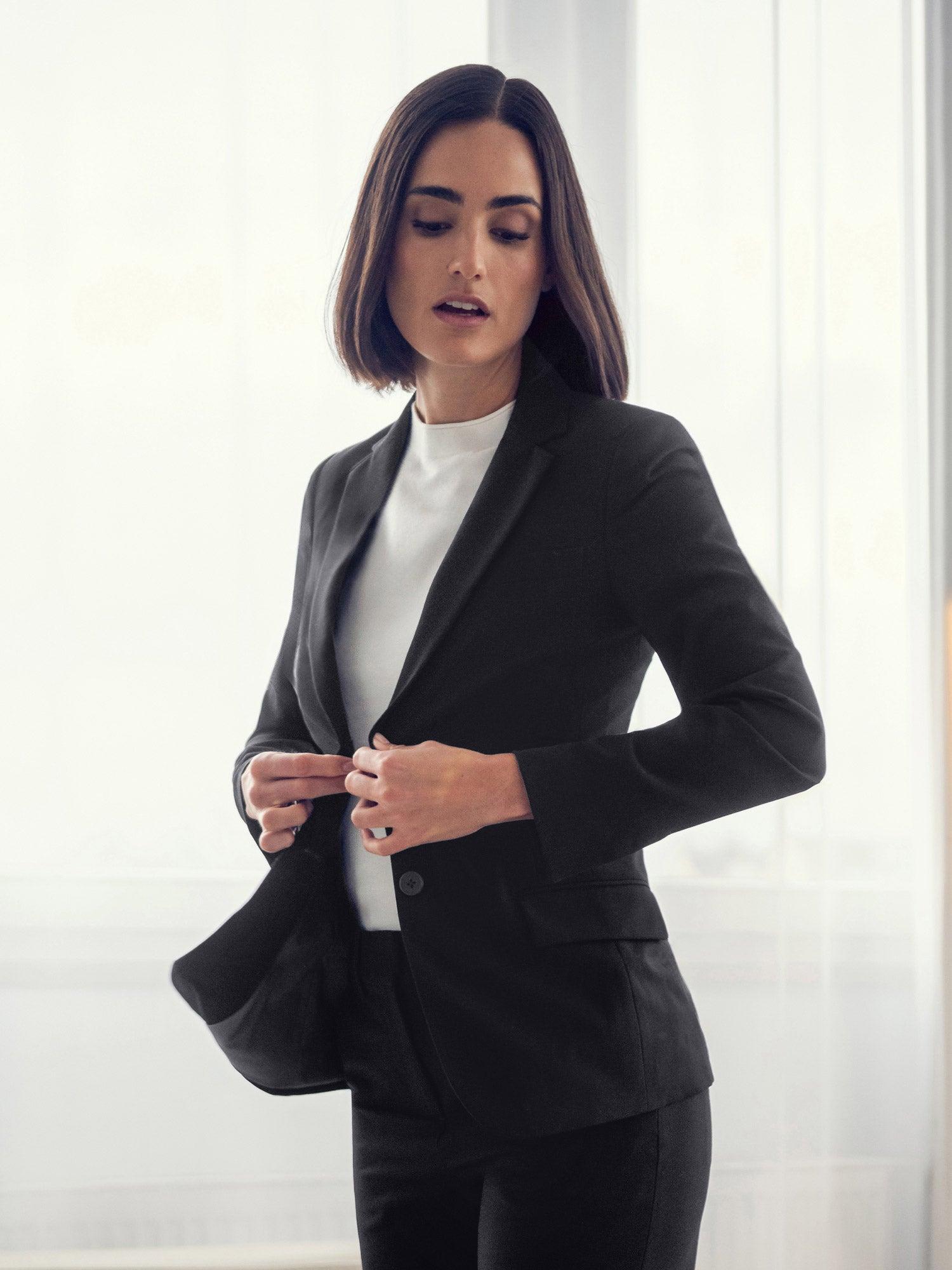 Women's Velocity Tailored Blazer - Dark Charcoal Heather (MPS) Product Image