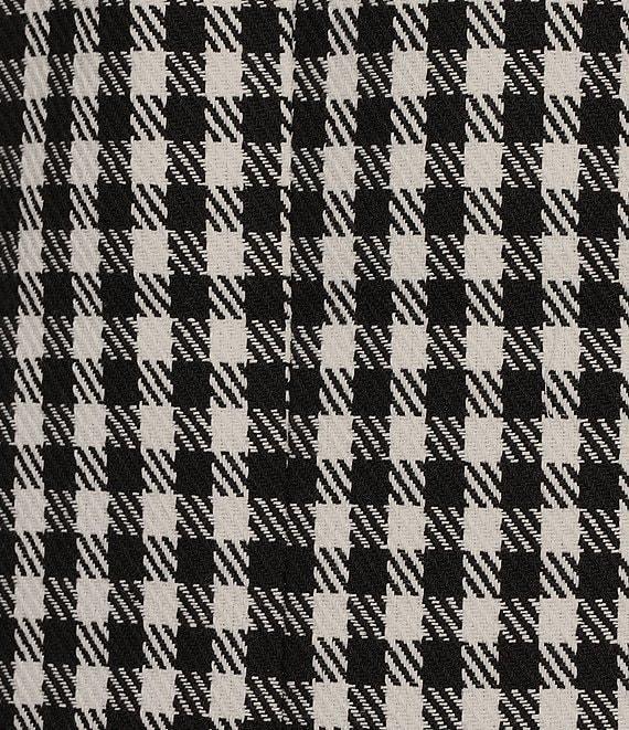 tyler boe Coordinating Tommy Check Pattern Notch Lapel Long Sleeve Button Front Blazer Product Image