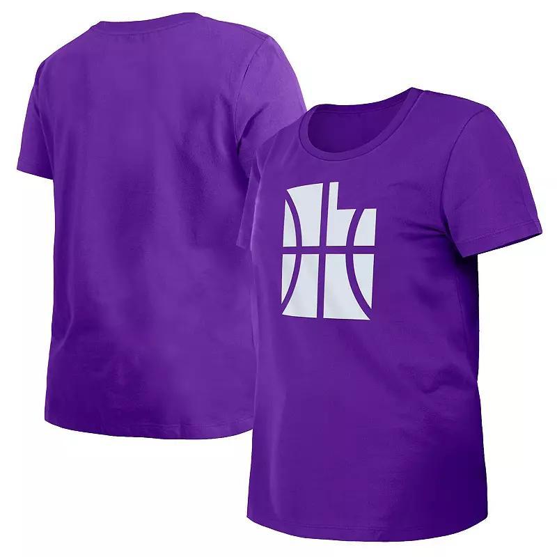 Womens New Era Purple Utah Jazz 2023/24 City Edition T-Shirt Product Image