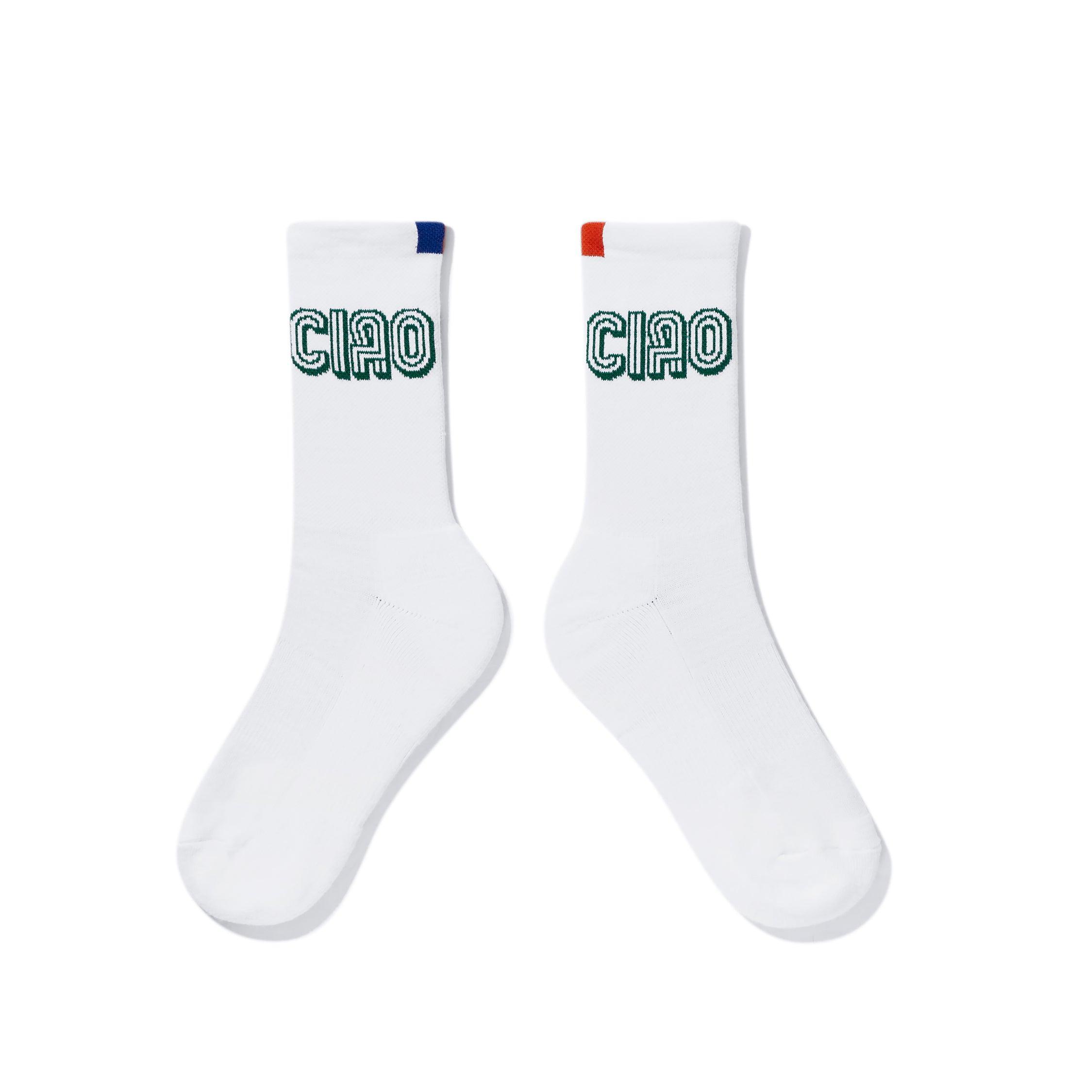 The Women's Ciao Sock - White Female Product Image