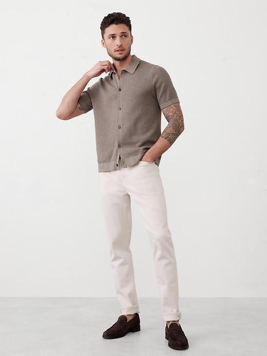 Button-Down Polo Product Image
