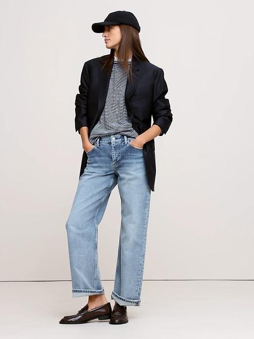 Mid-Rise 90s Loose Jean Product Image