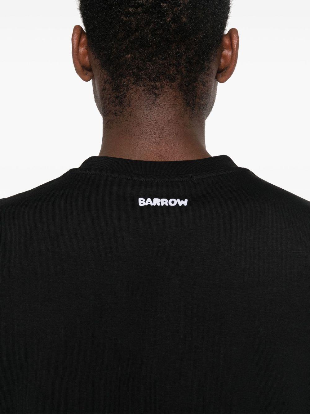 teddy bear-print T-shirt  Product Image