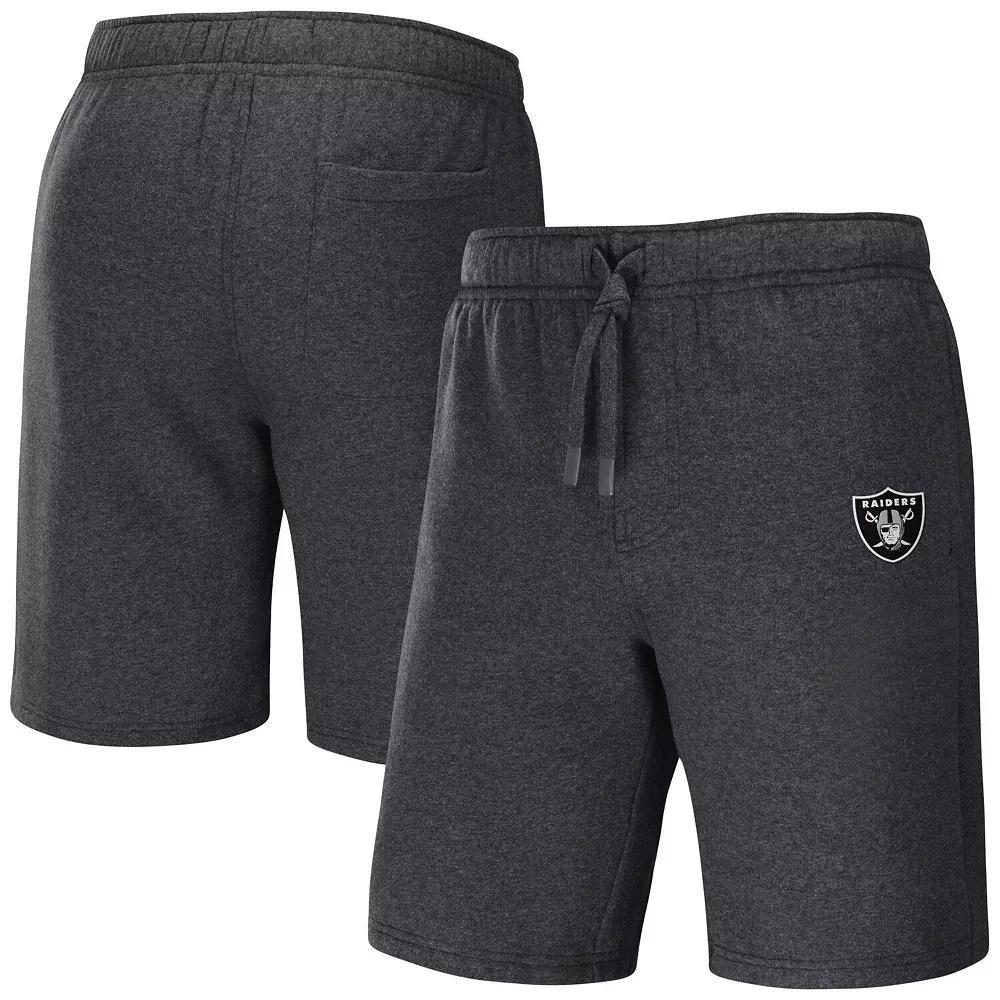 Men's NFL x Darius Rucker Collection by Fanatics Heather Charcoal New Orleans Saints Logo Shorts,  Product Image