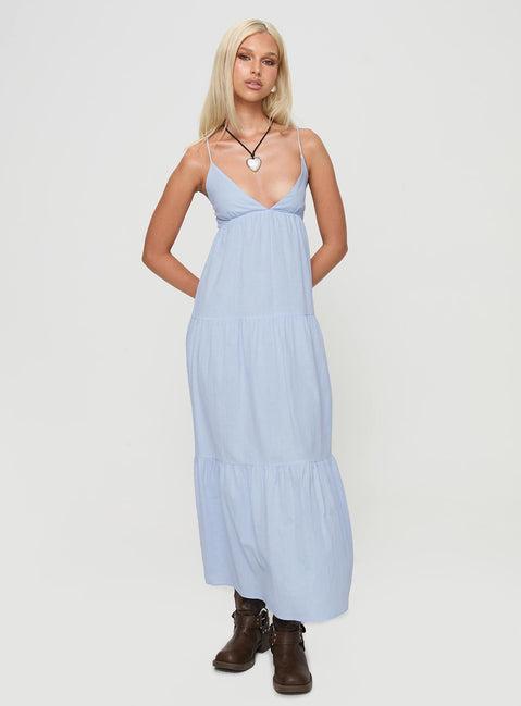 Chelsea Maxi Dress Blue Product Image