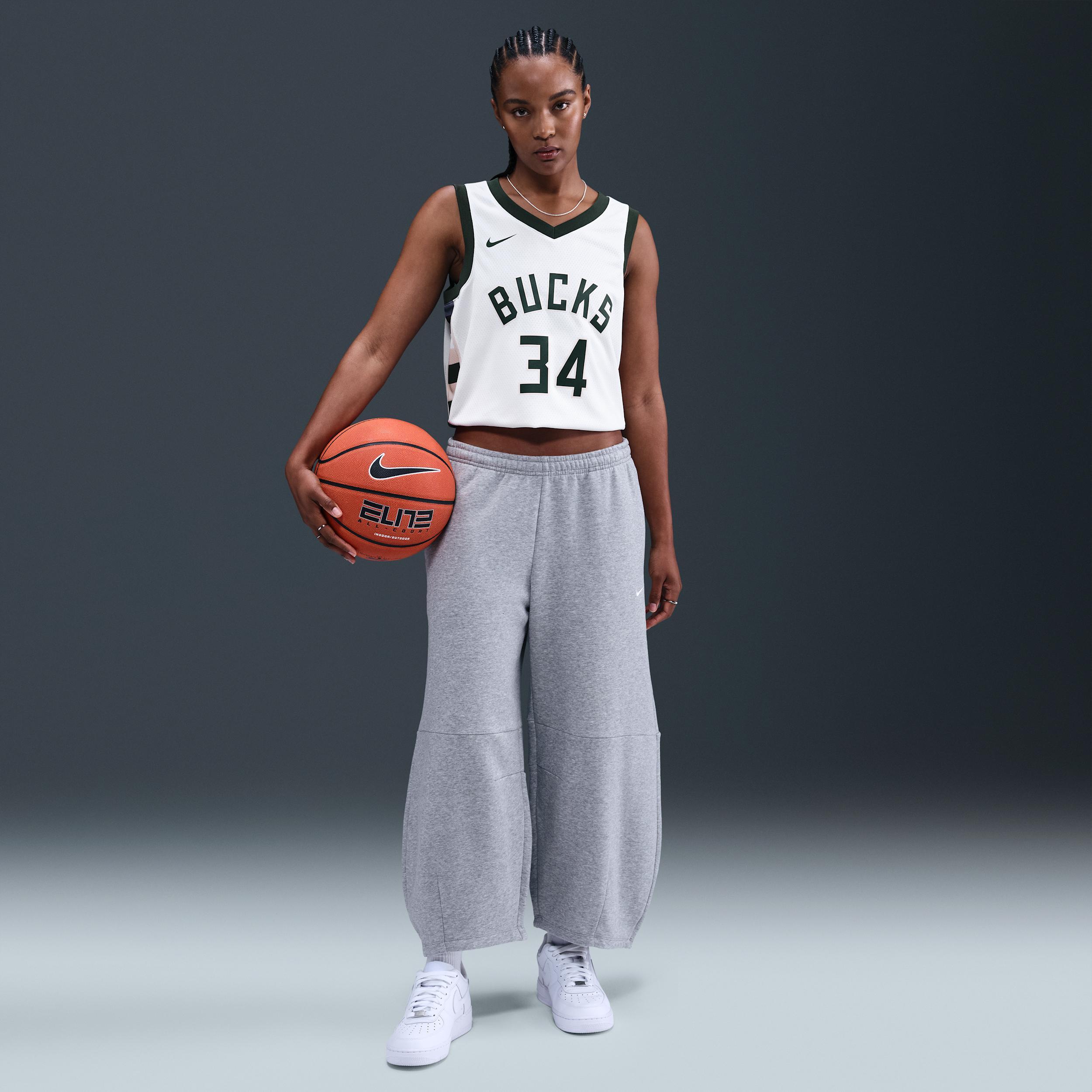 Milwaukee Bucks Association Edition Nike Mens Dri-FIT NBA Swingman Jersey | DN2084-100 Product Image