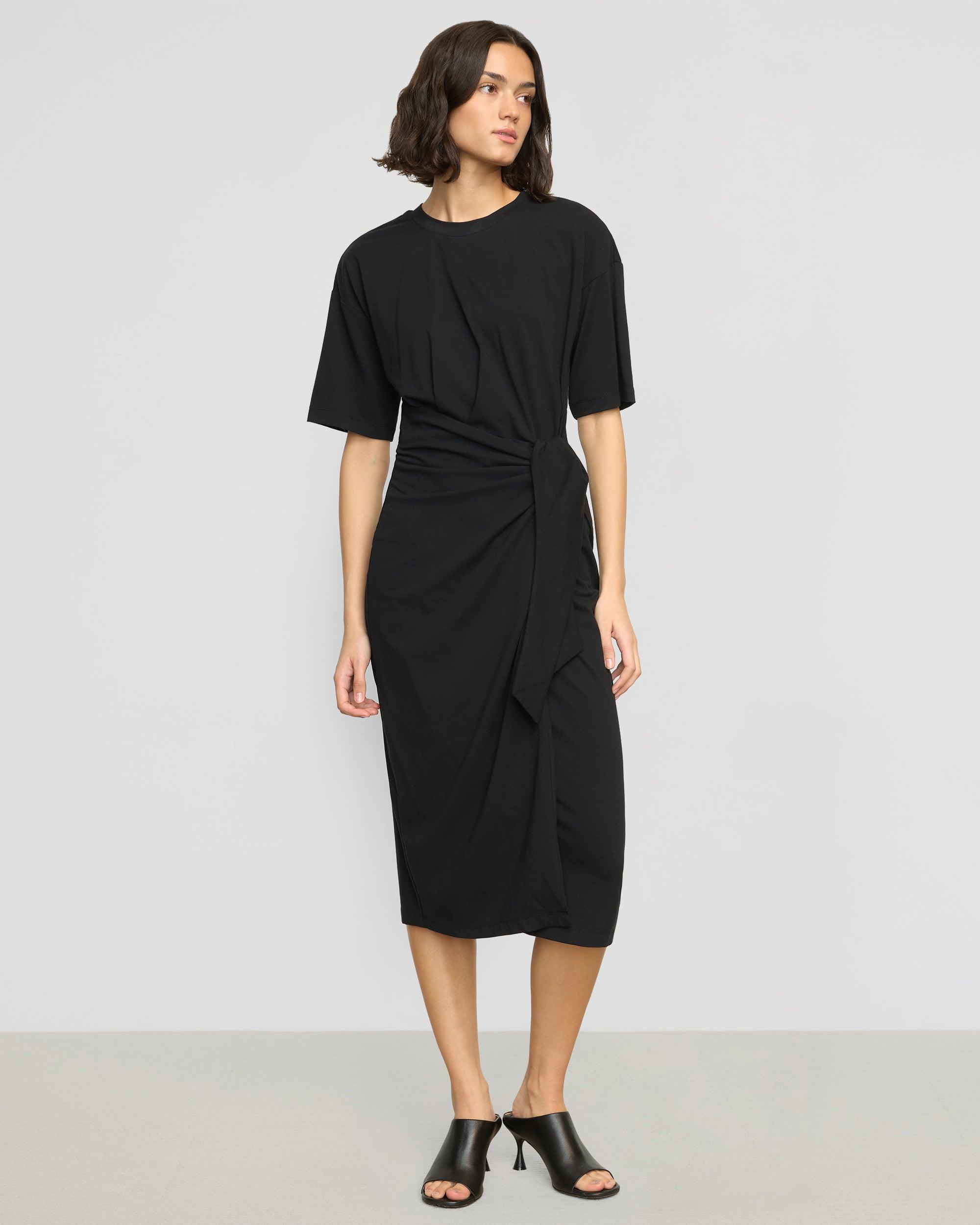 Noa Organic Cotton T-Shirt Wrap Dress Product Image