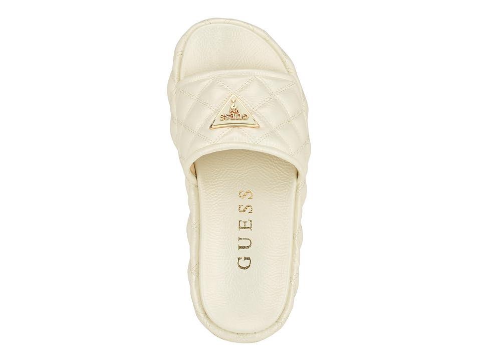 GUESS Longo (Ivory) Women's Sandals Product Image