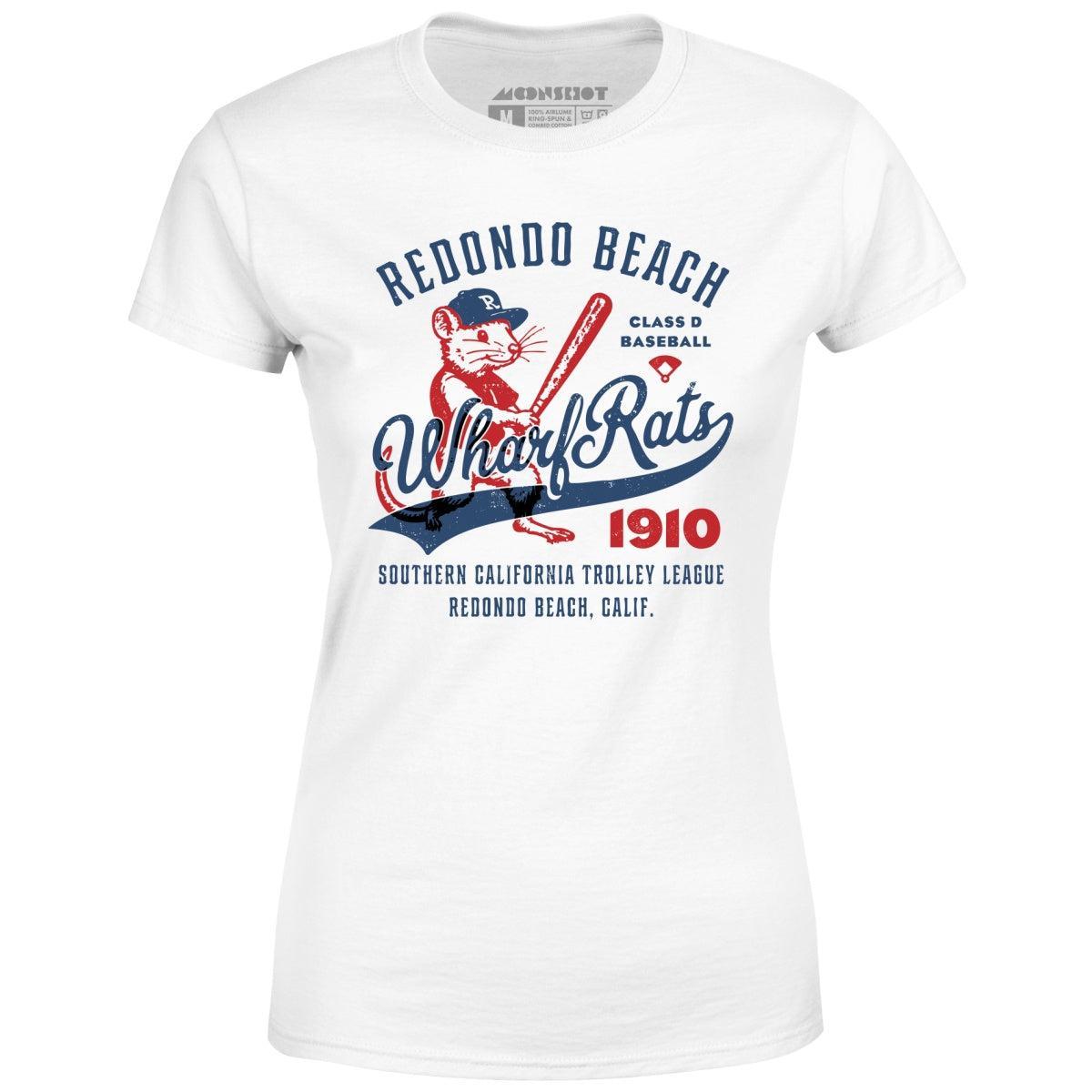 Redondo Beach Wharf Rats - California - Vintage Defunct Baseball Teams - Women's T-Shirt Female Product Image