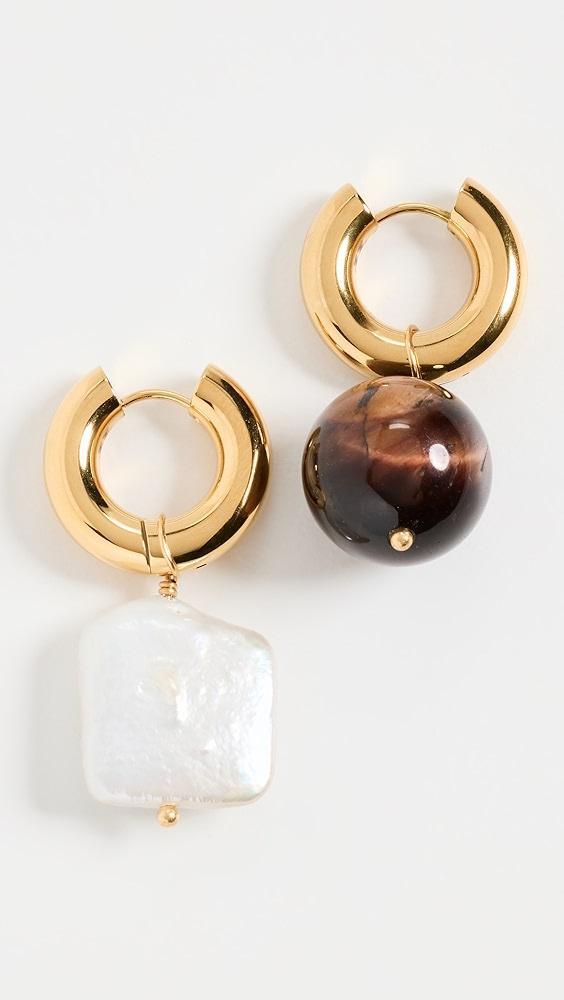 Timeless Pearly Mix and Match Earrings | Shopbop Product Image