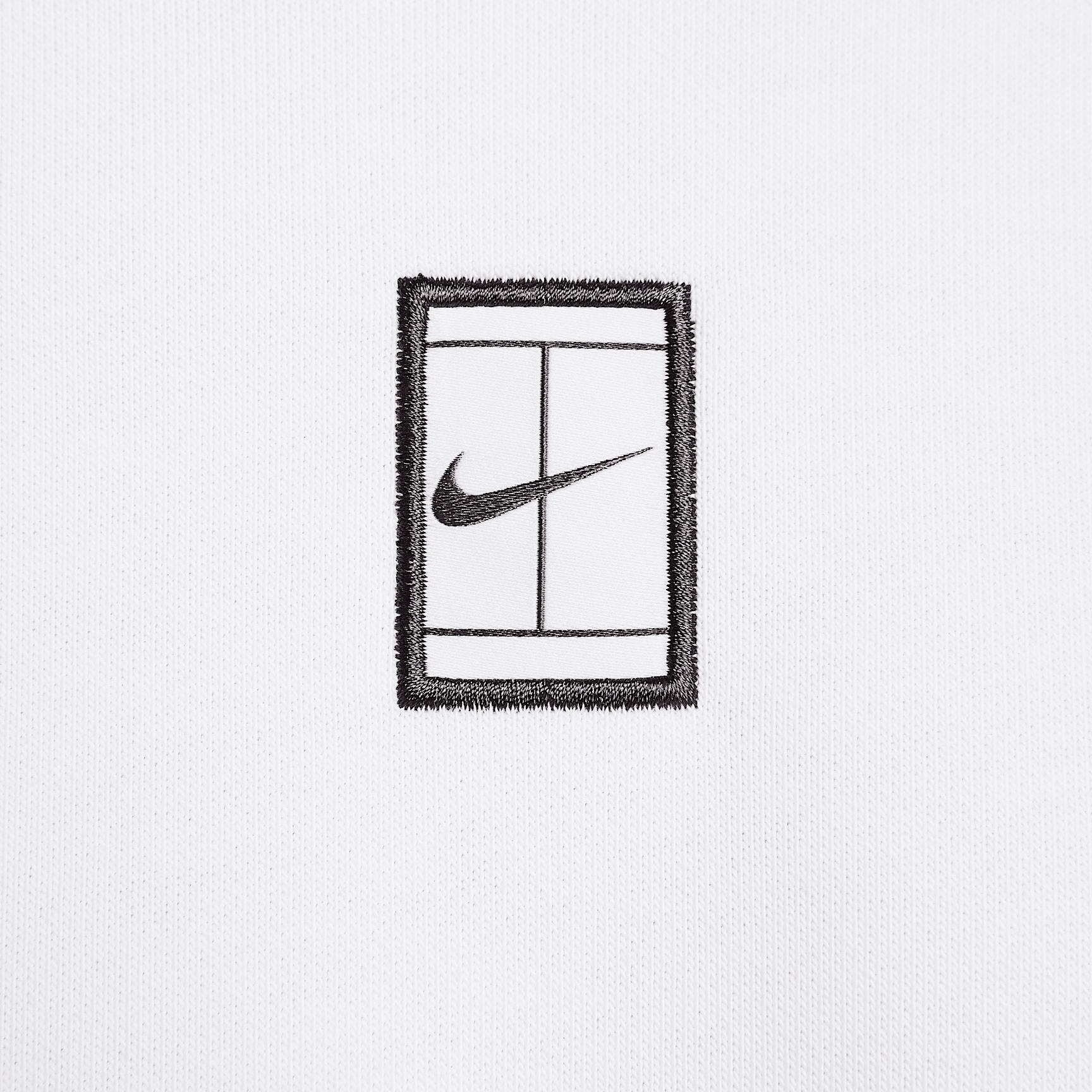 NikeCourt Heritage Men's Dri-FIT Fleece Crew Product Image