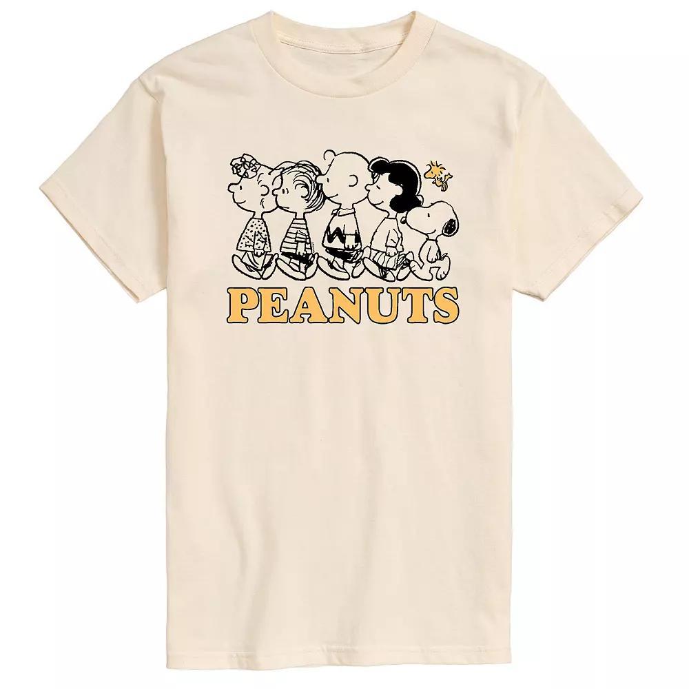 Men's Peanuts Group Outline Tee,  Product Image