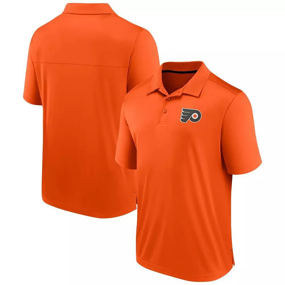 Men's Fanatics Branded Orange Philadelphia Flyers Polo, Size: Medium, Fly Orange Product Image