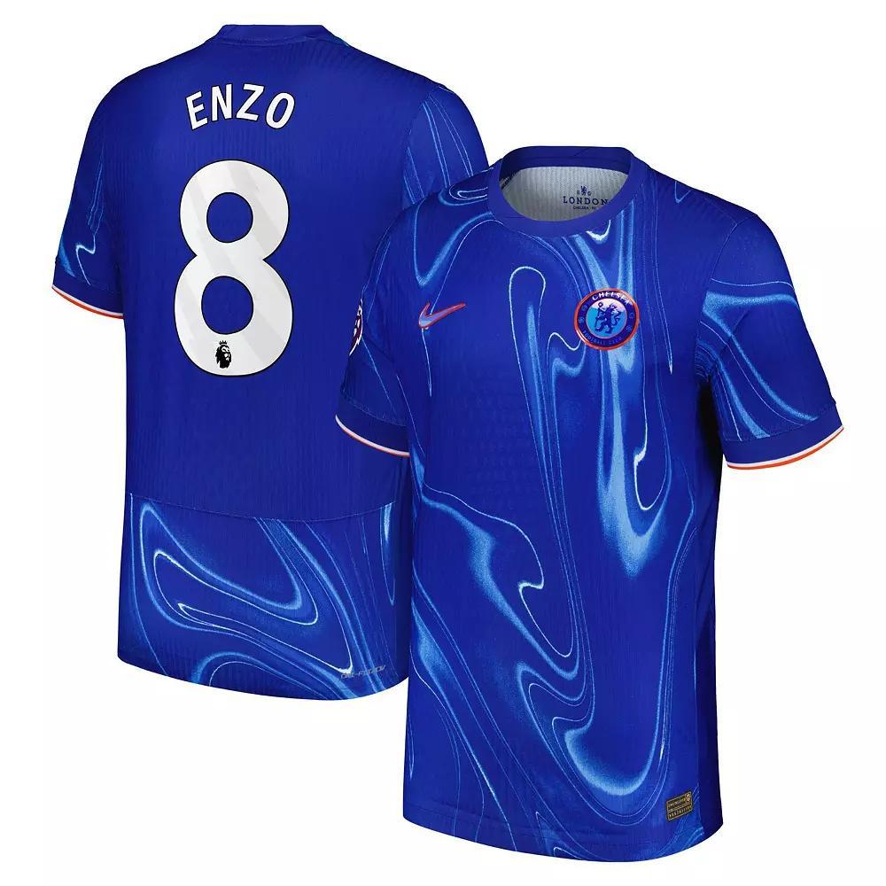 Men's Nike Enzo Fern��ndez Blue Chelsea 2024/25 Home Authentic Player Jersey, Size: Large, Chl Blue Product Image