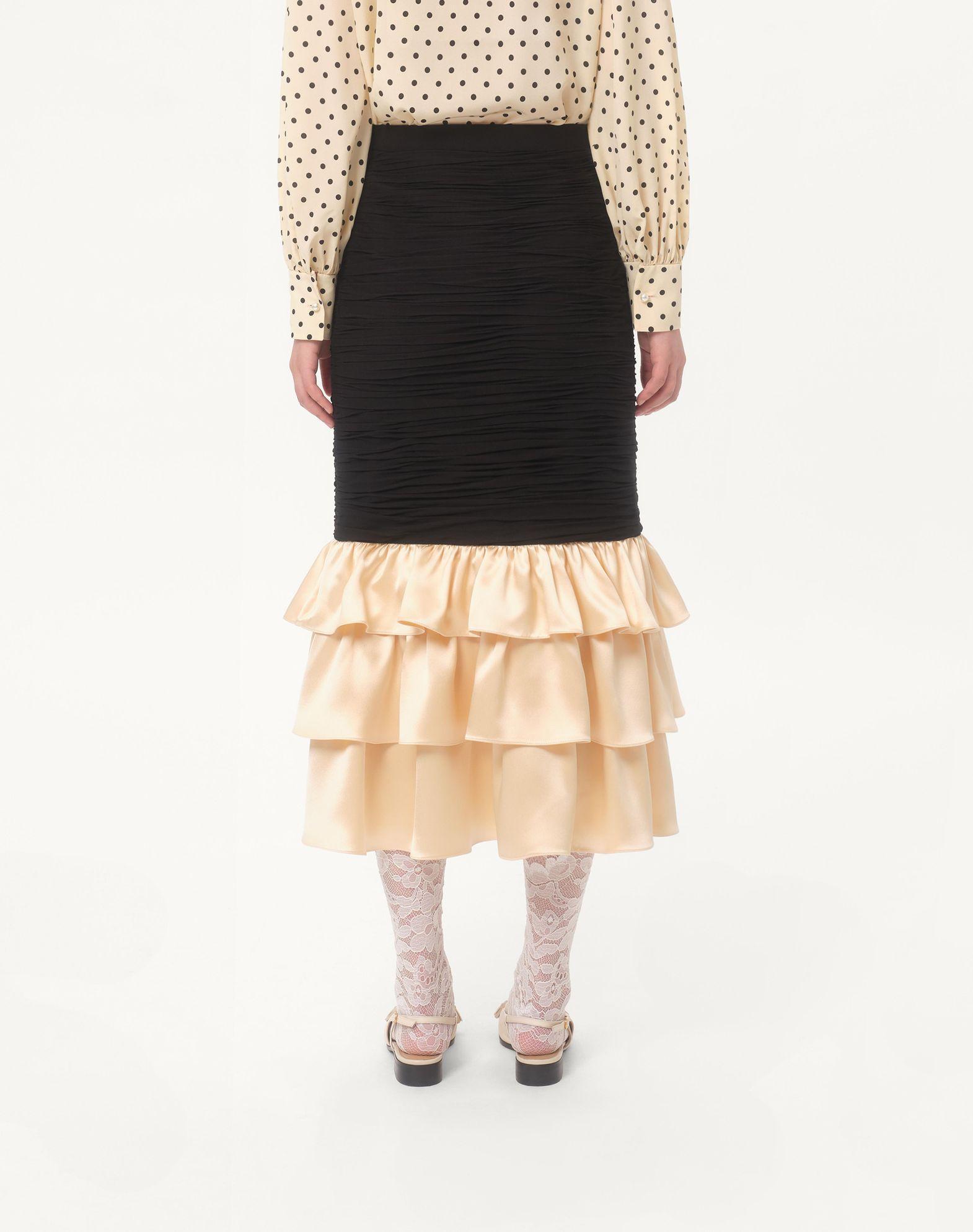Midi Skirt In Light Georgette Product Image