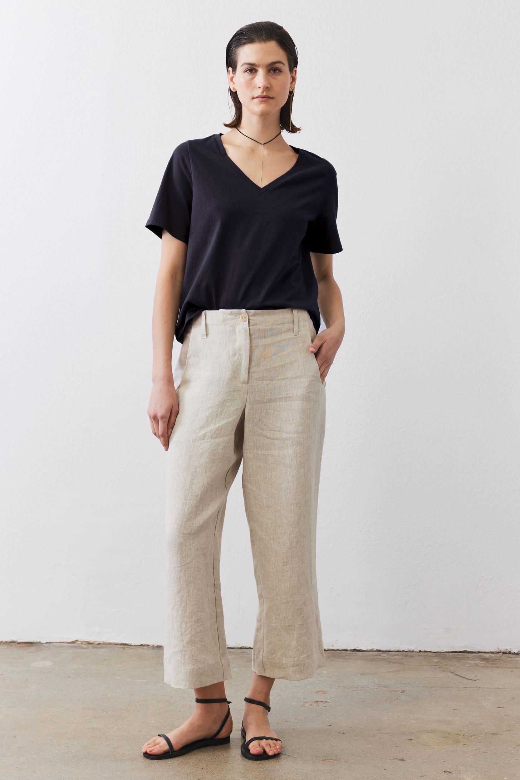 Classic Cotton V-Neck Product Image