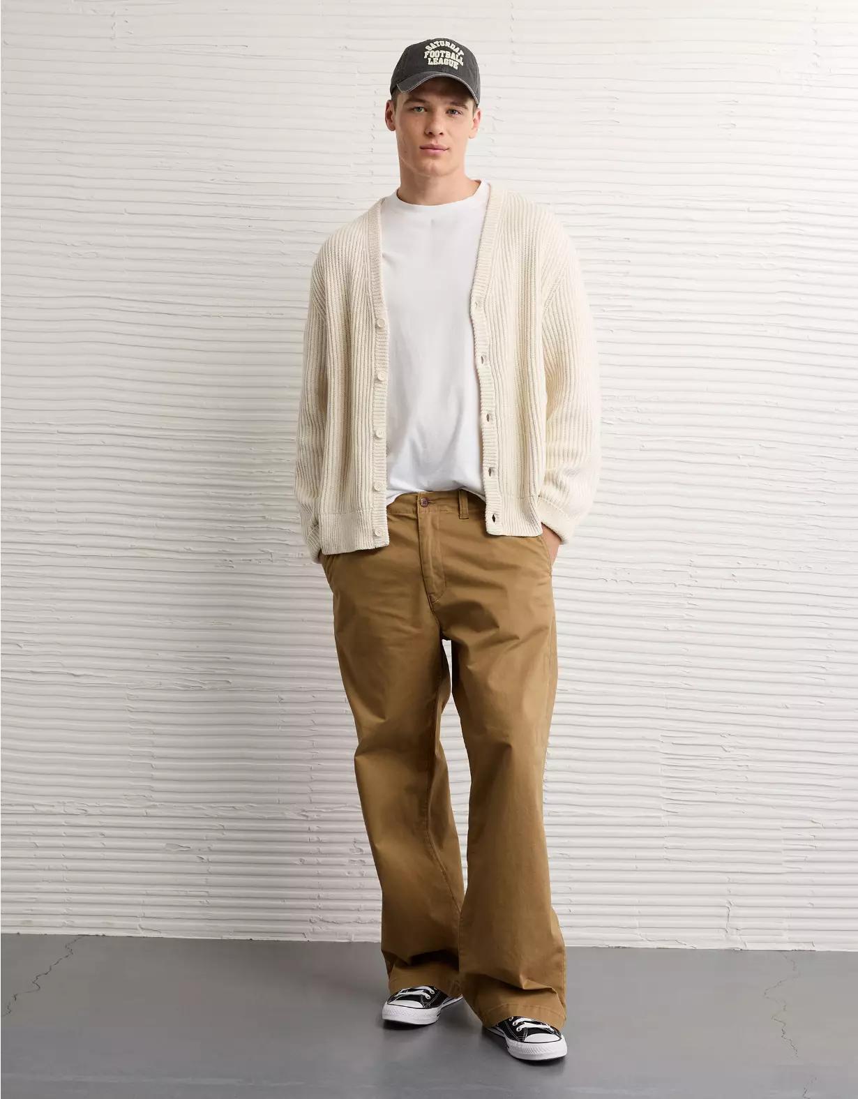 AE Flex Ultra Baggy Lived-In Khaki Pant Product Image