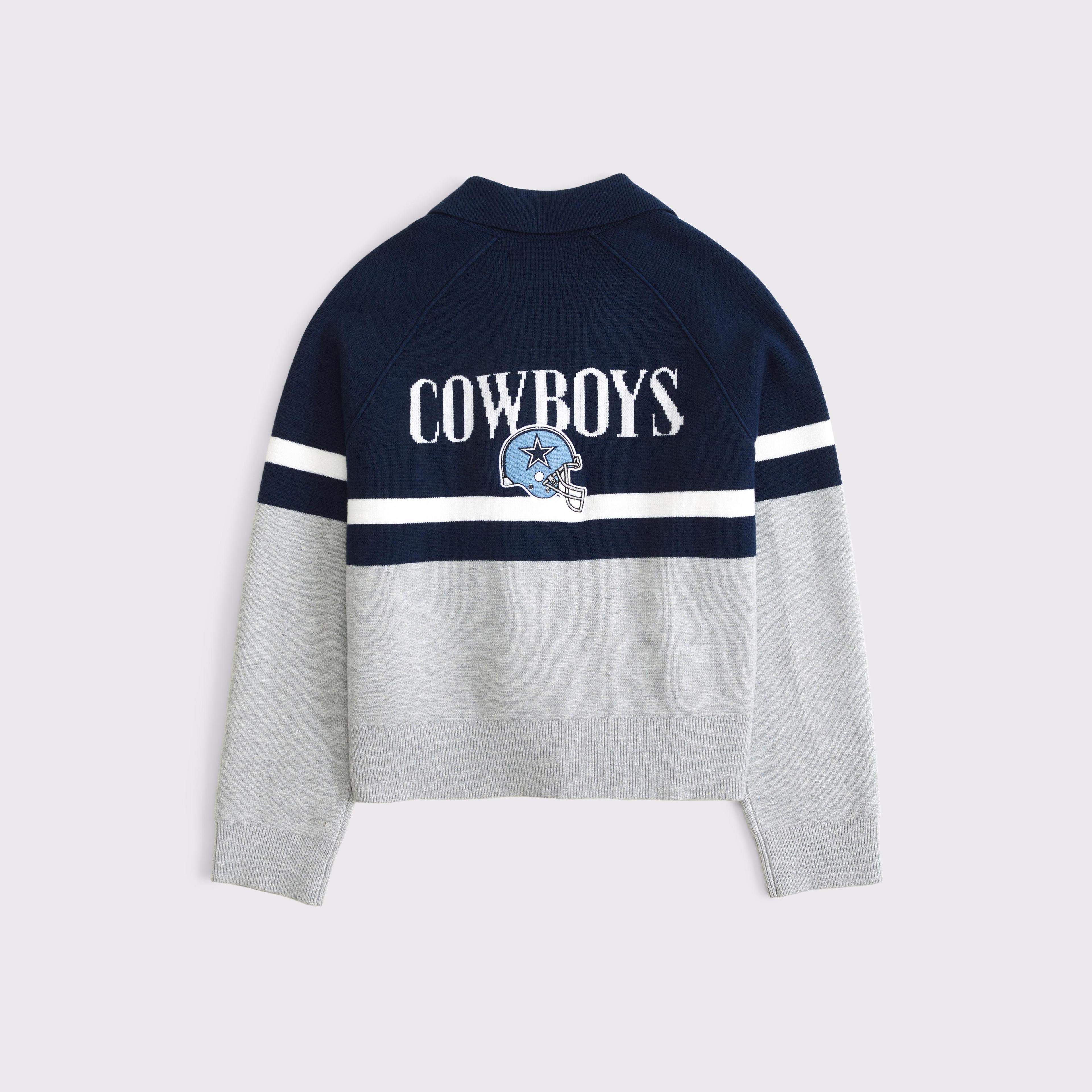 Dallas Cowboys LuxeLoft Sweater Polo Product Image