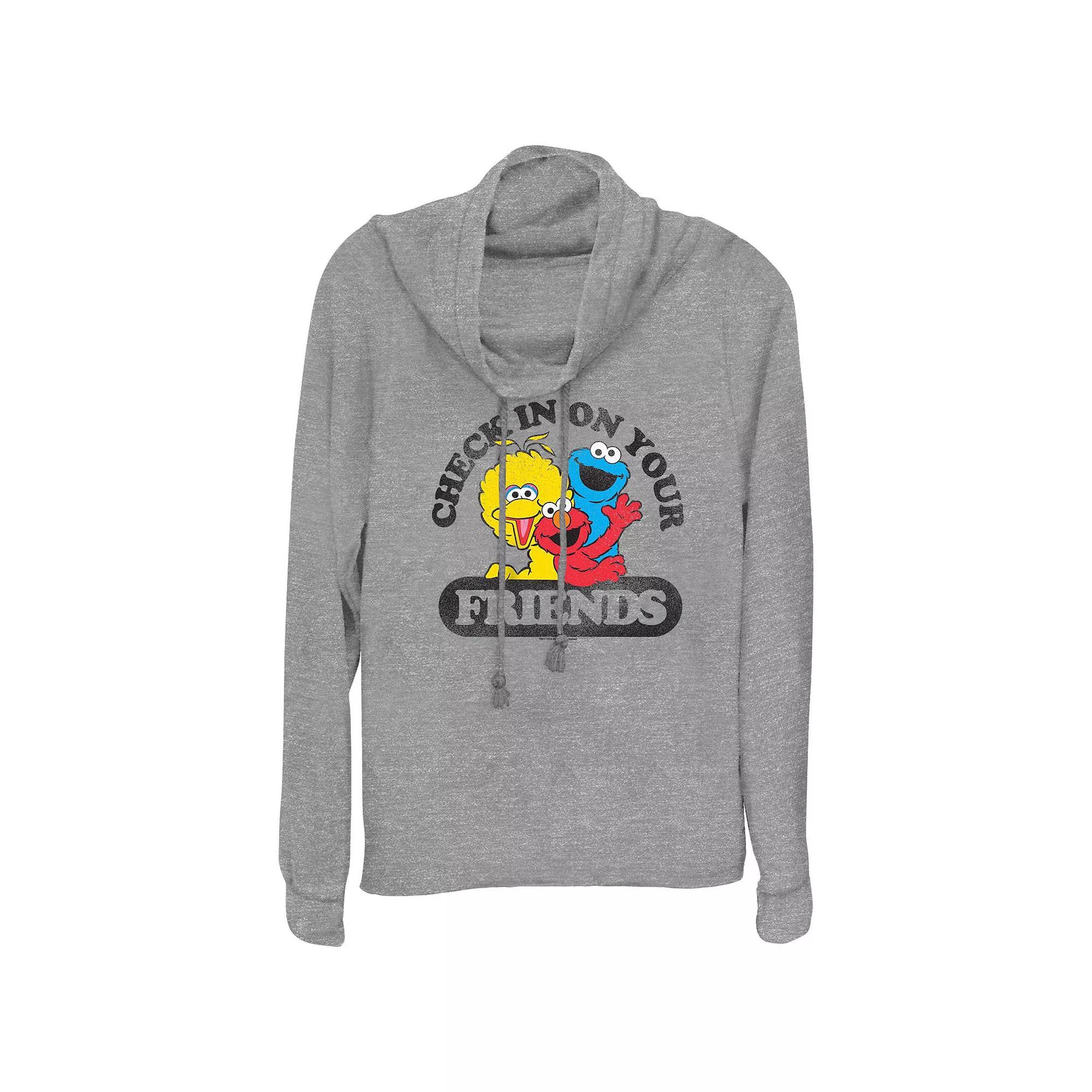 Women's PBS Kids Sesame Street Elmo, Big Bird & Cookie Monster Check Product Image