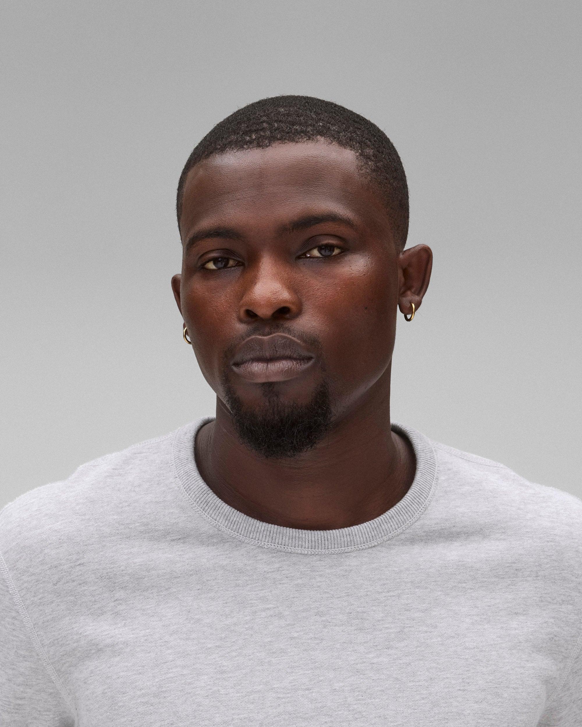 Midweight Terry Slim Crewneck - Vault Male Product Image