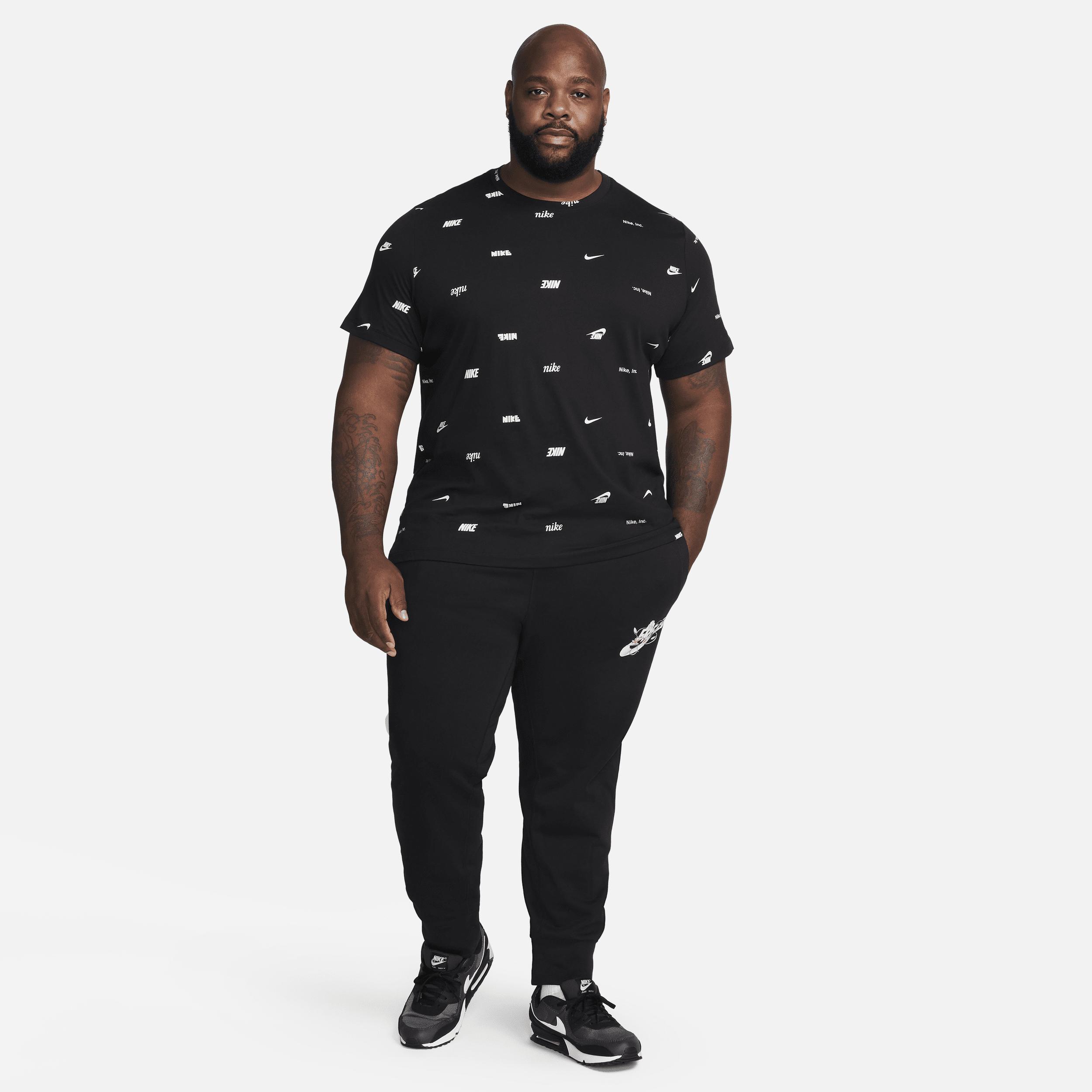 Nike Club Men's Allover Print T-Shirt Product Image