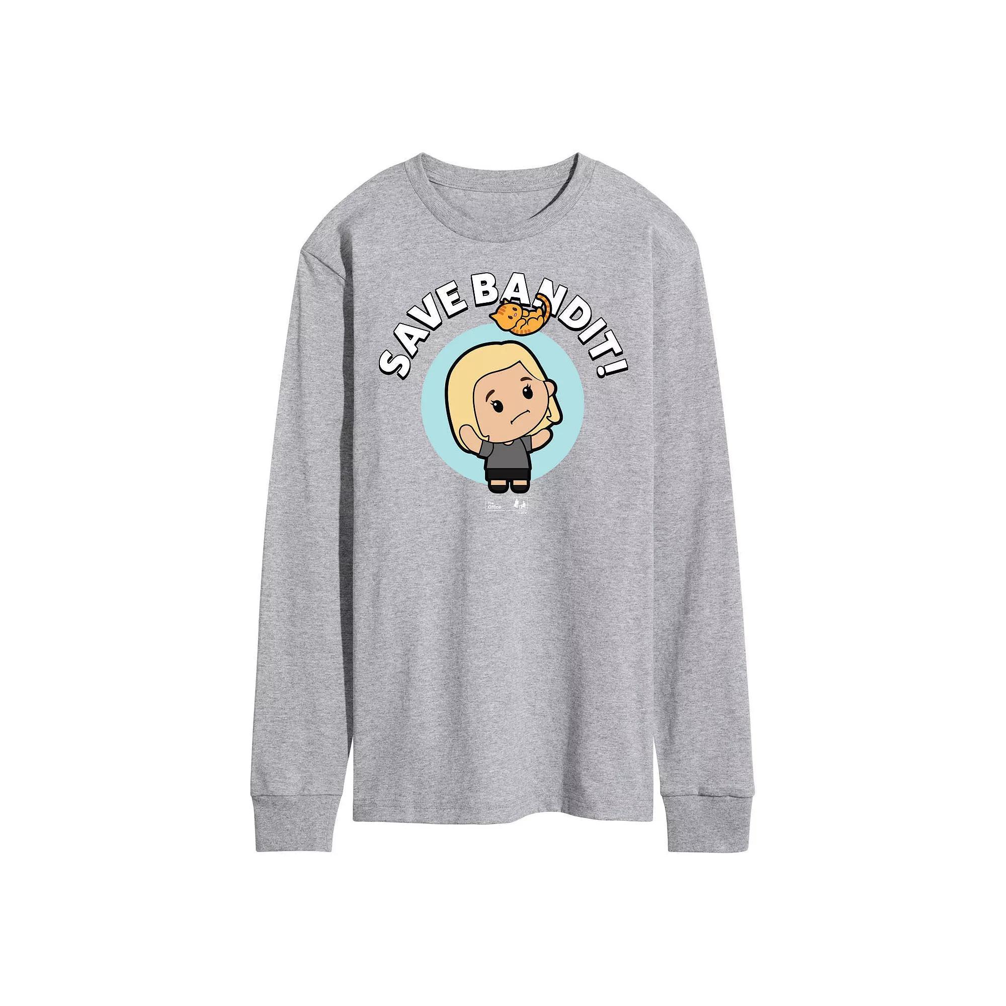Men's The Office Save Bandit Long Sleeve,  Product Image