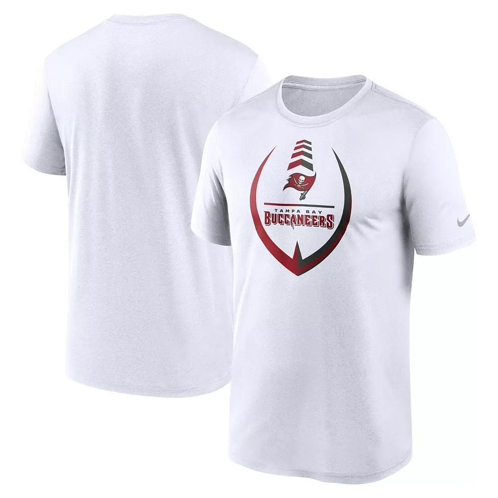 Men's Nike White Tampa Bay Buccaneers Icon Legend Performance T-Shirt,  Product Image