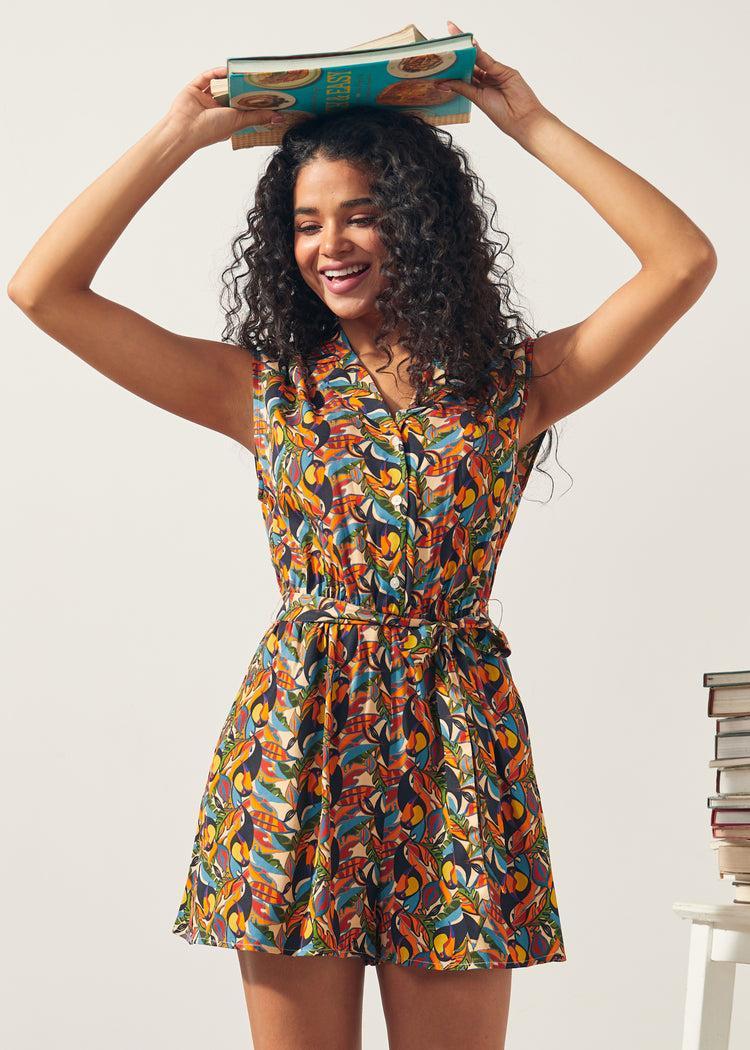 Read It and Steep Romper Product Image