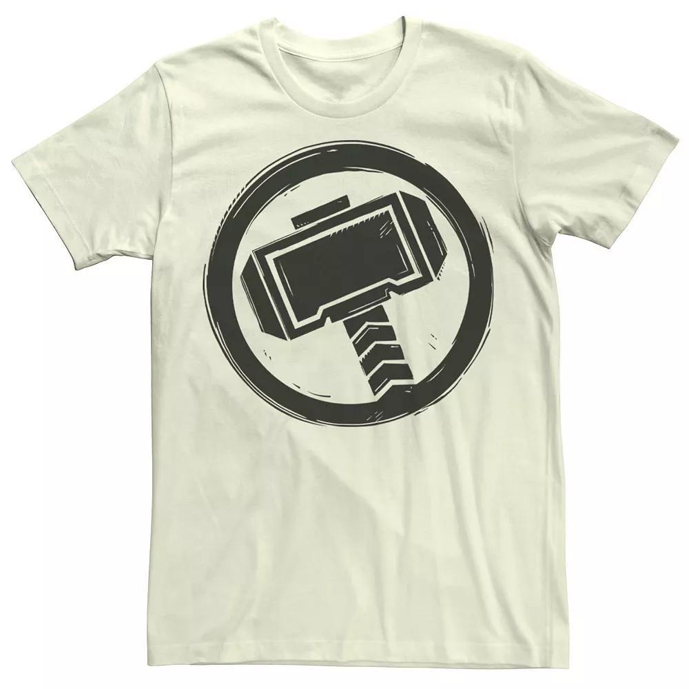 Men's Marvel Avengers Thor Woodcut Logo Tee,  Product Image
