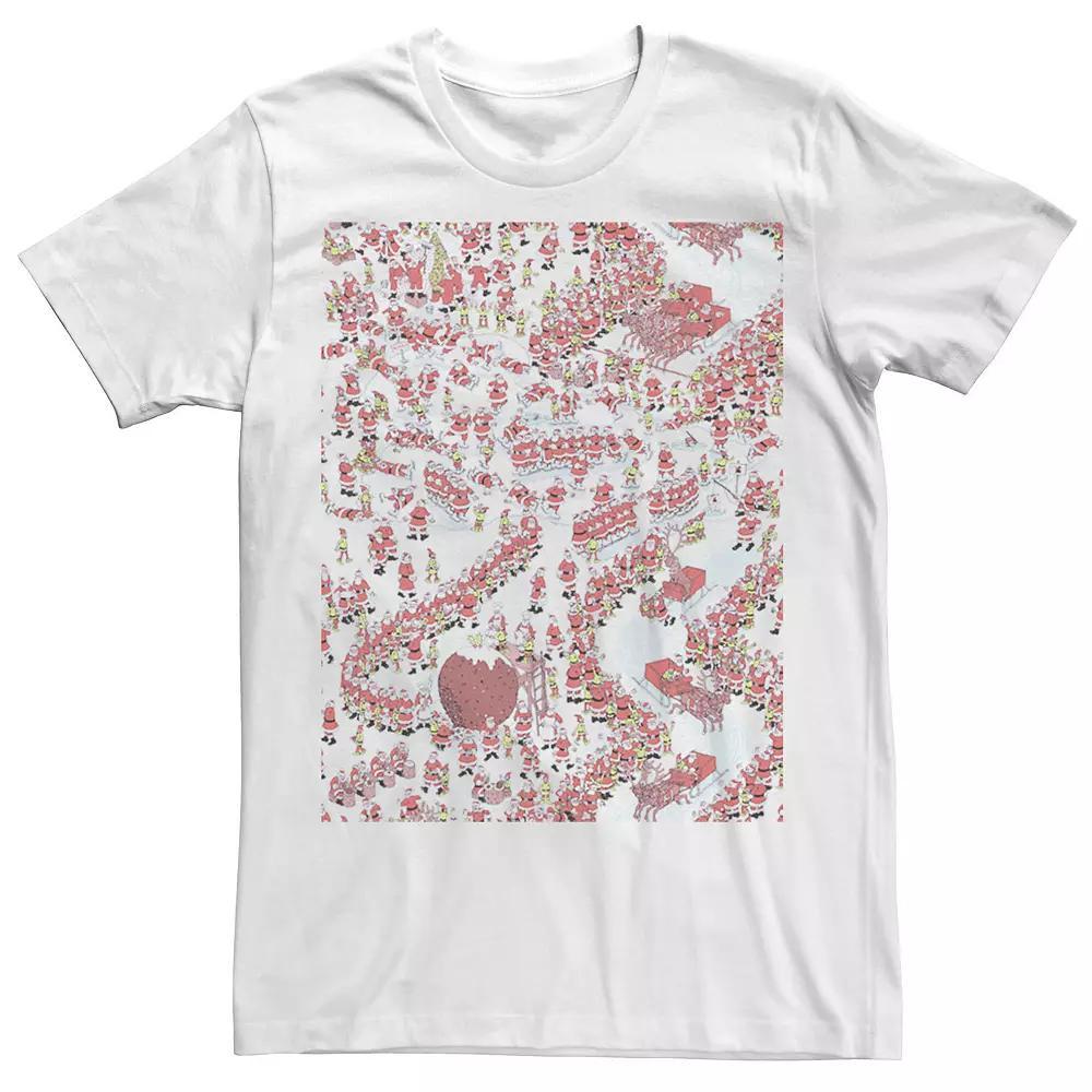 Men's Where's Waldo? Christmas North Pole Tee,  Product Image